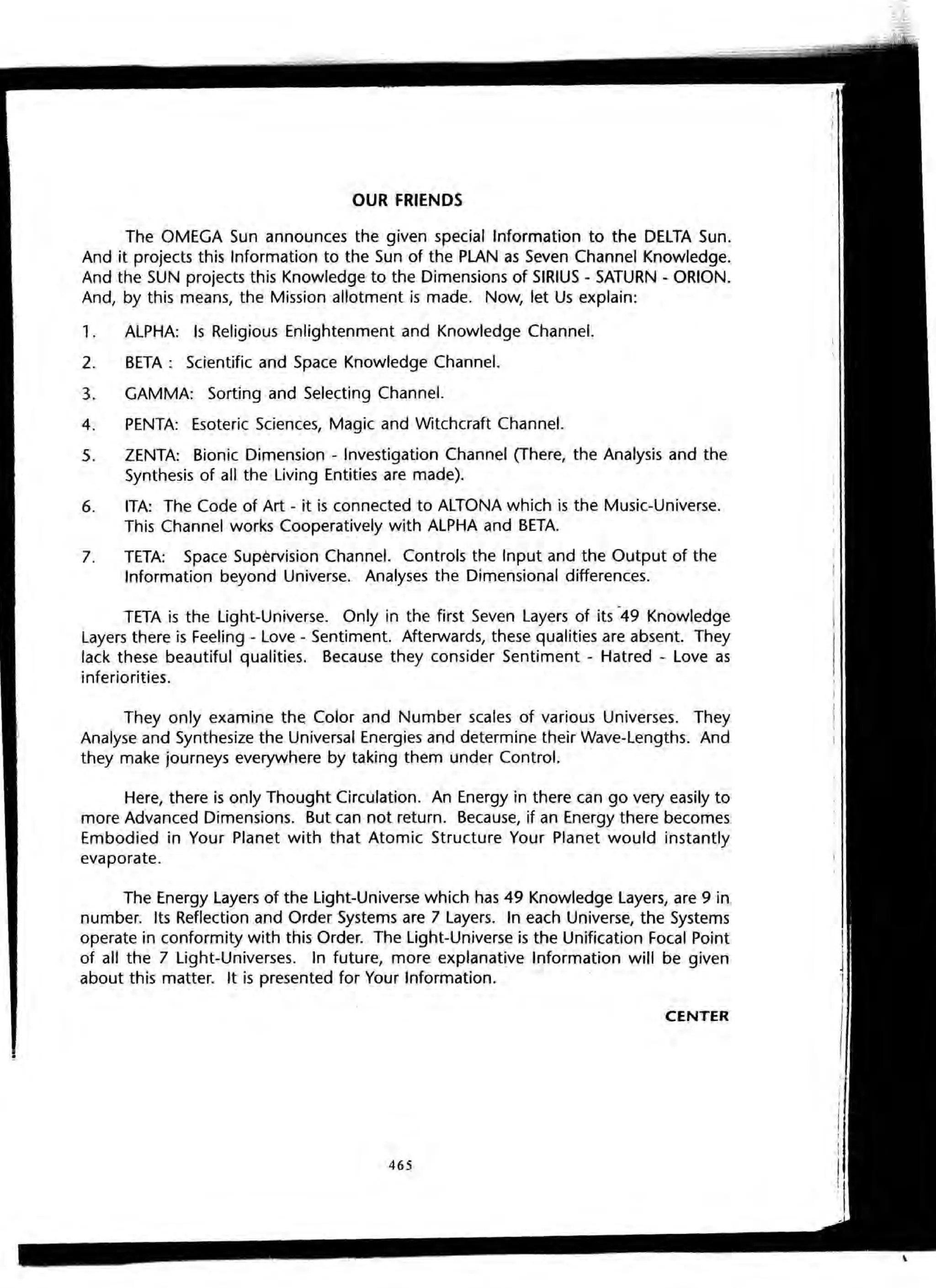 The Knowledge Book (Bilgi Kitabi)