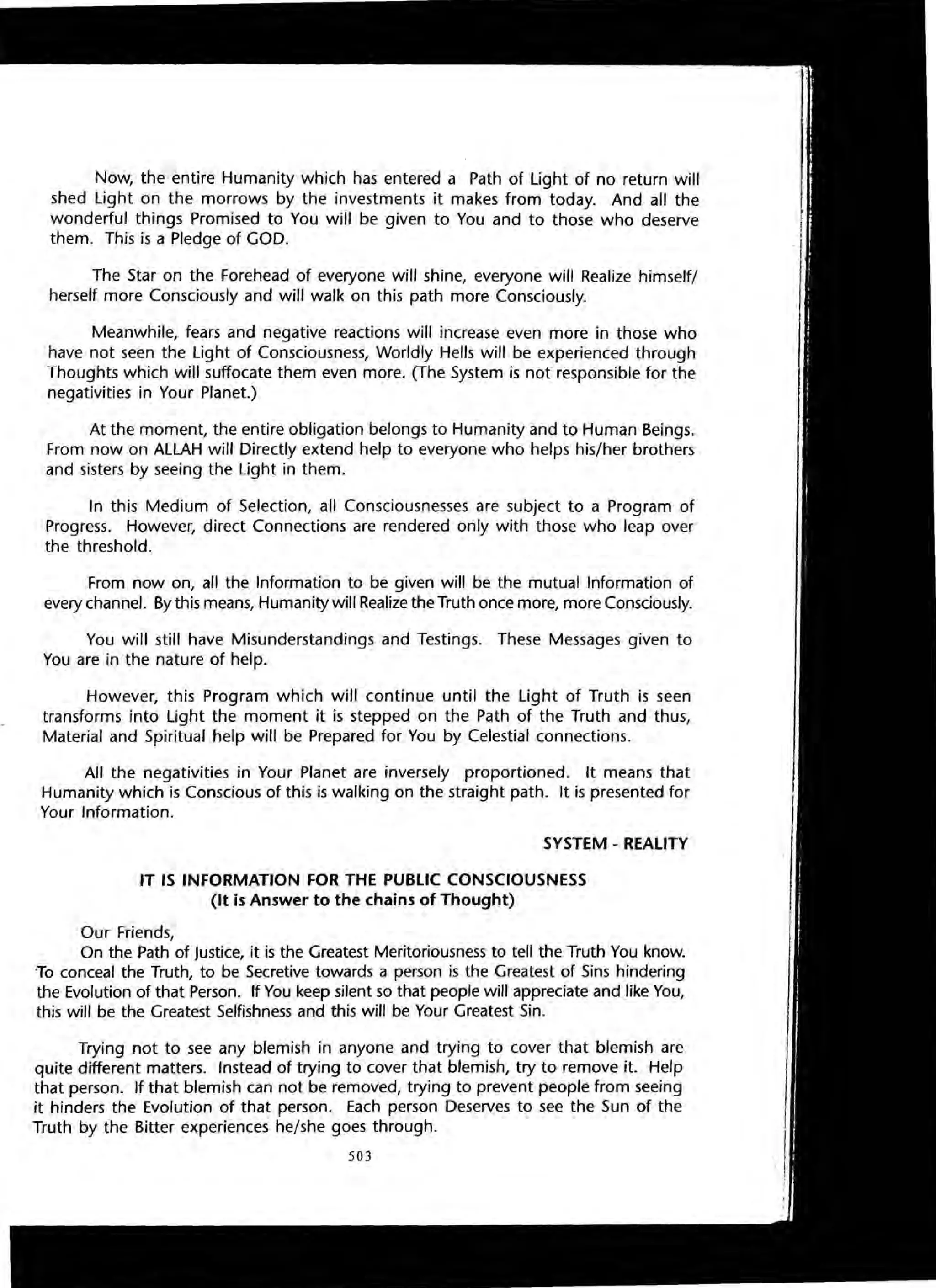 The Knowledge Book (Bilgi Kitabi)