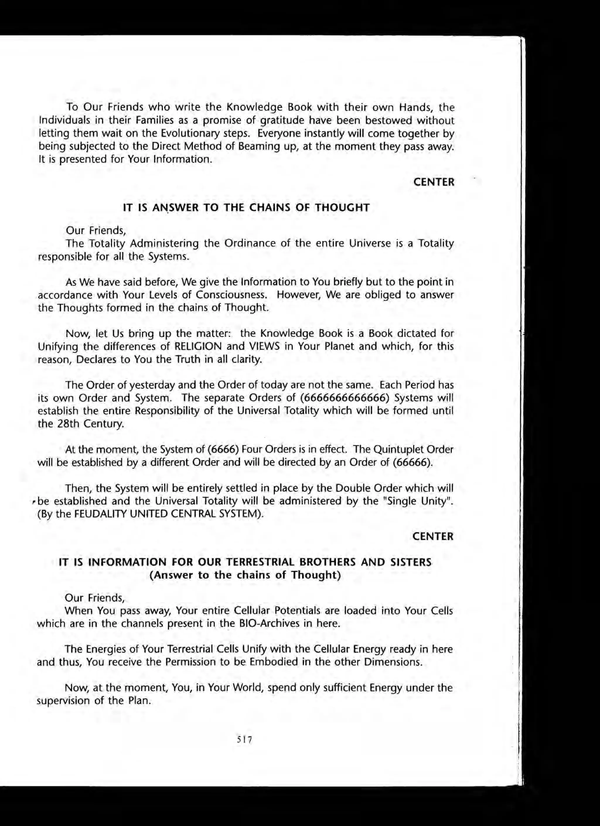 The Knowledge Book (Bilgi Kitabi)