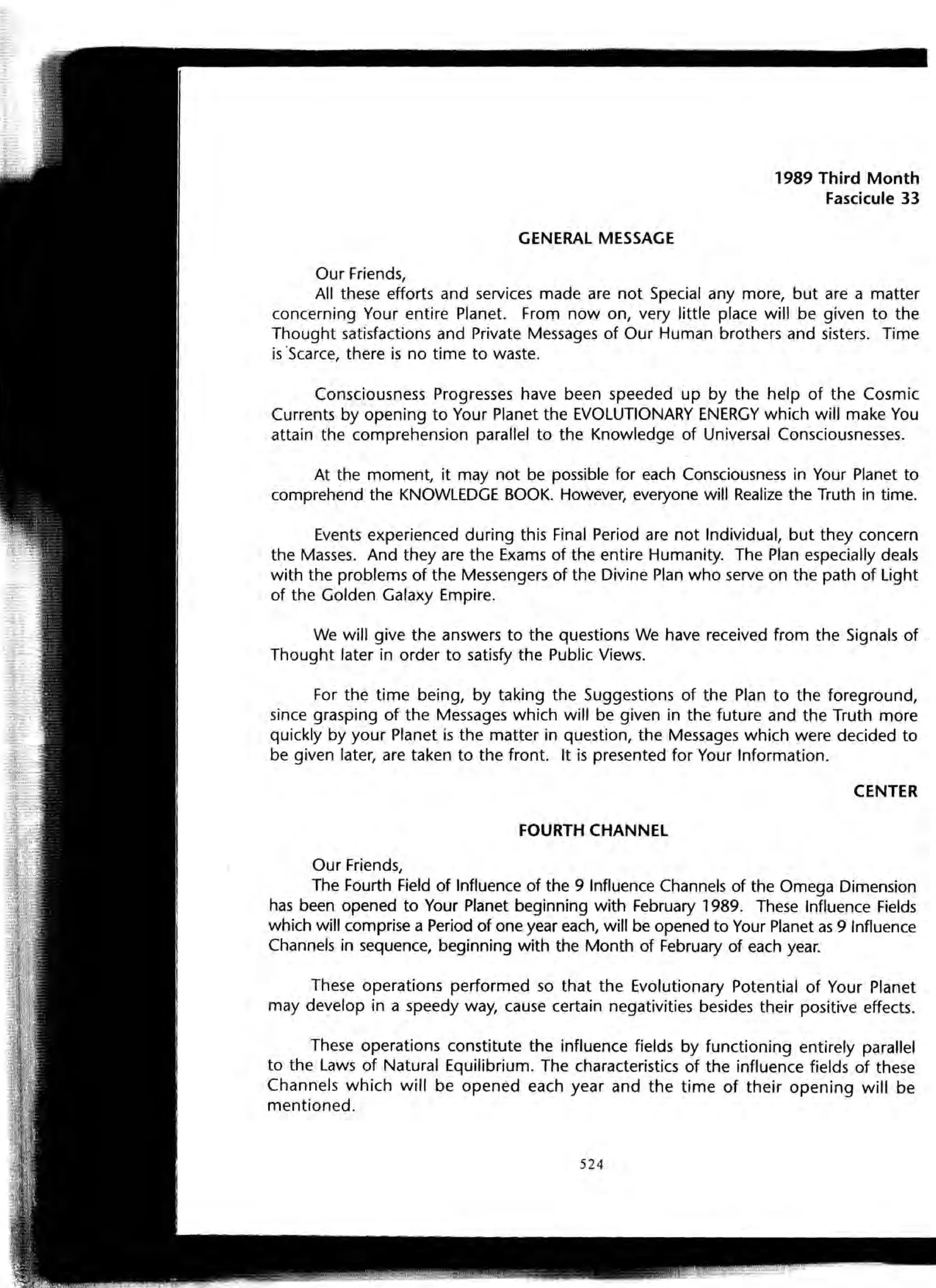 The Knowledge Book (Bilgi Kitabi)