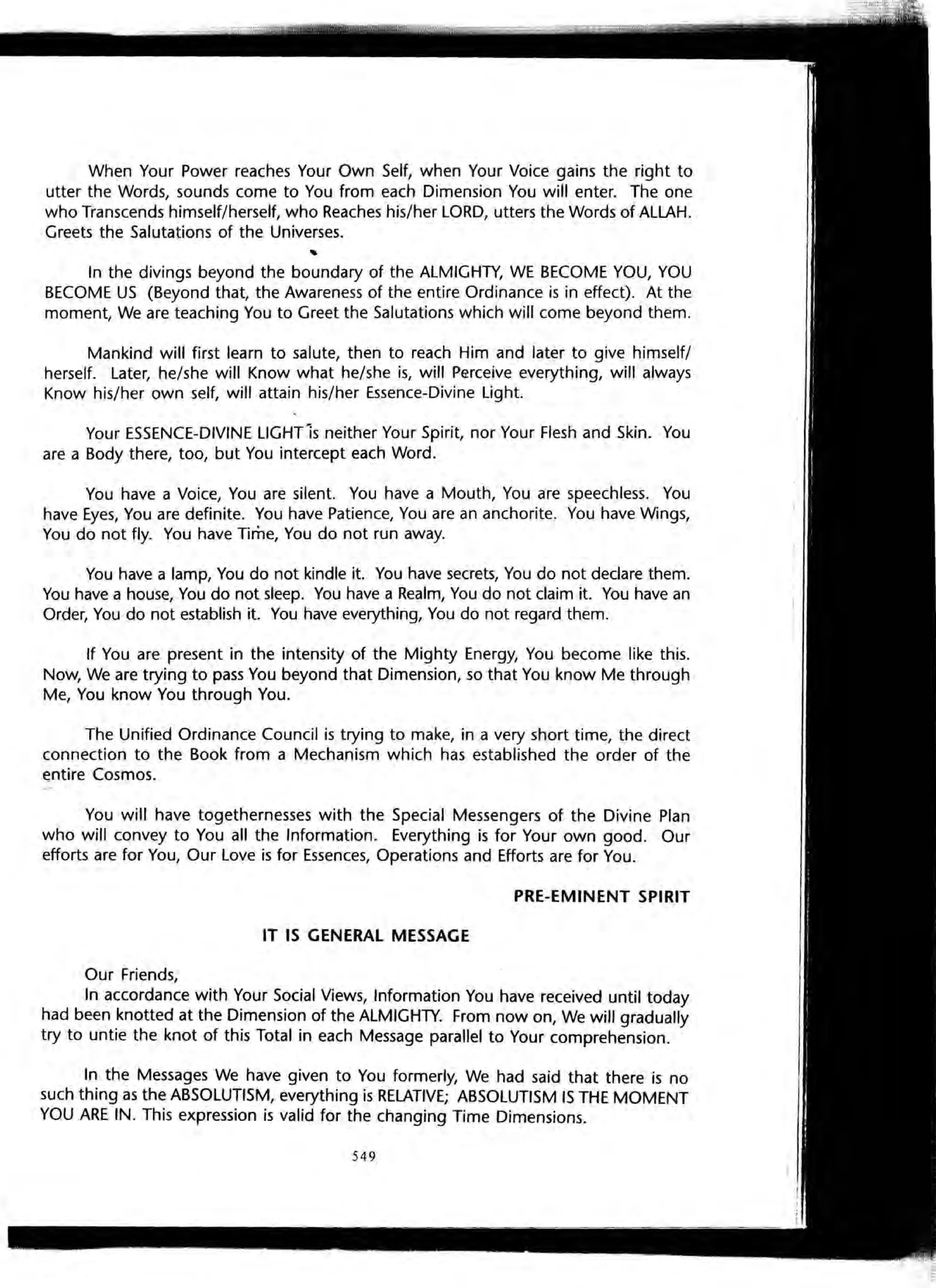 The Knowledge Book (Bilgi Kitabi)