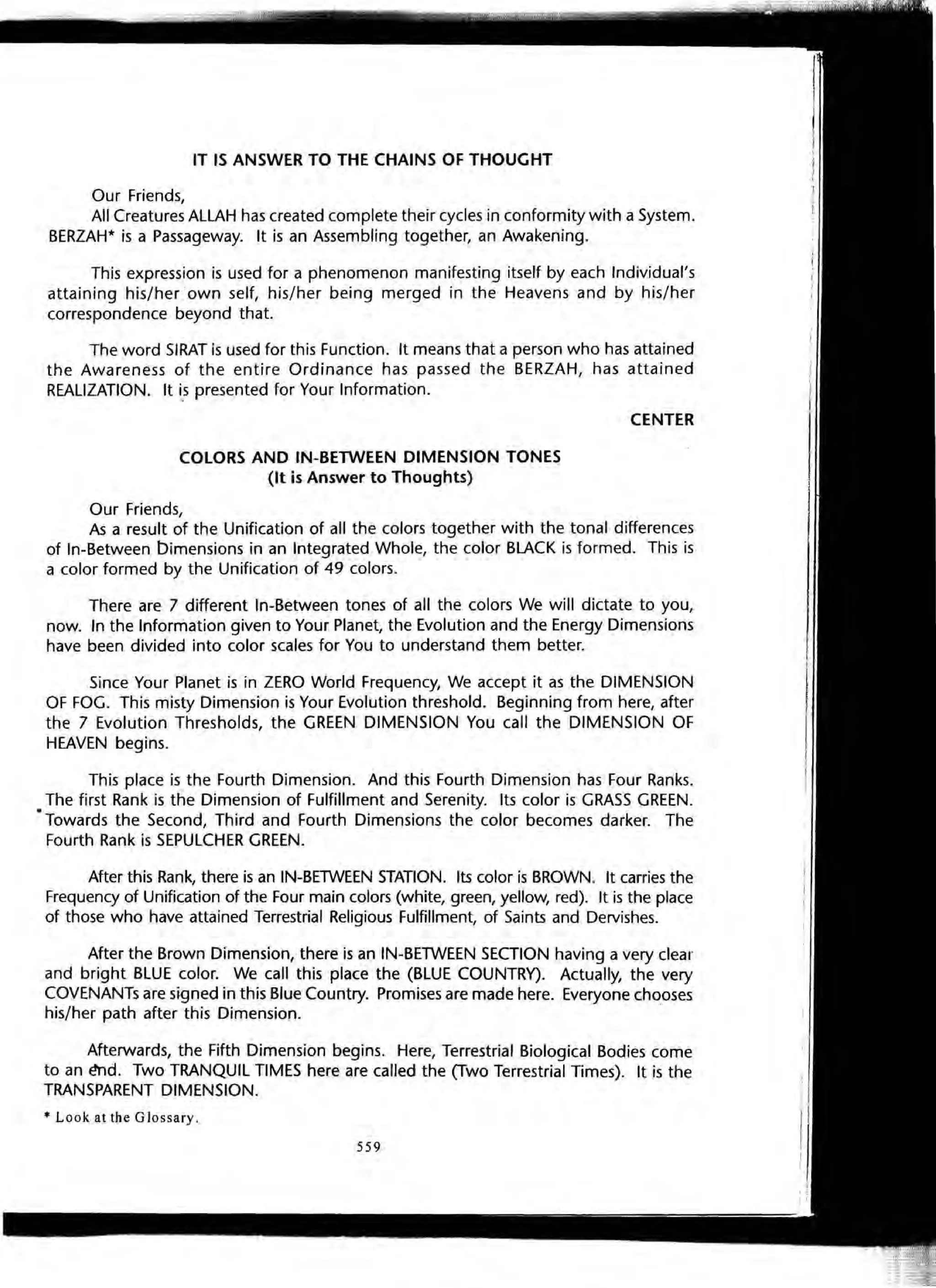 The Knowledge Book (Bilgi Kitabi)