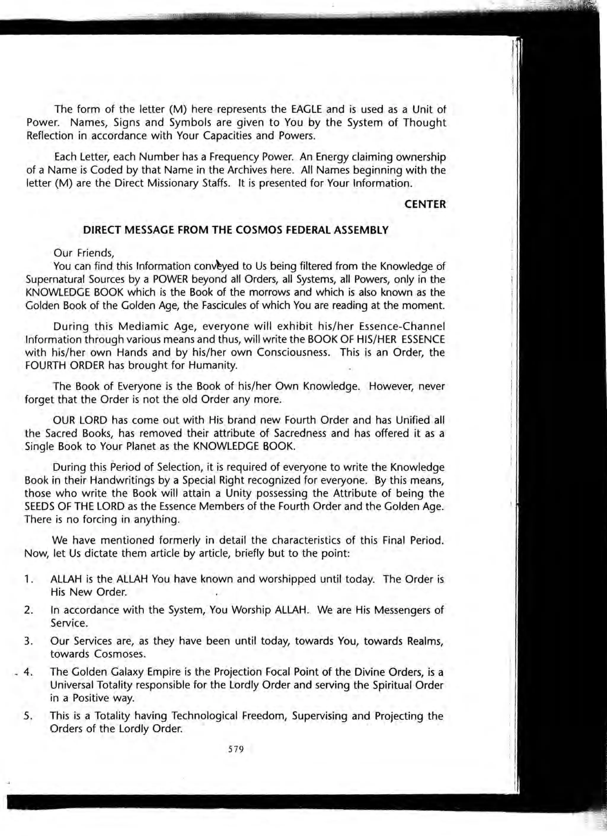 The Knowledge Book (Bilgi Kitabi)