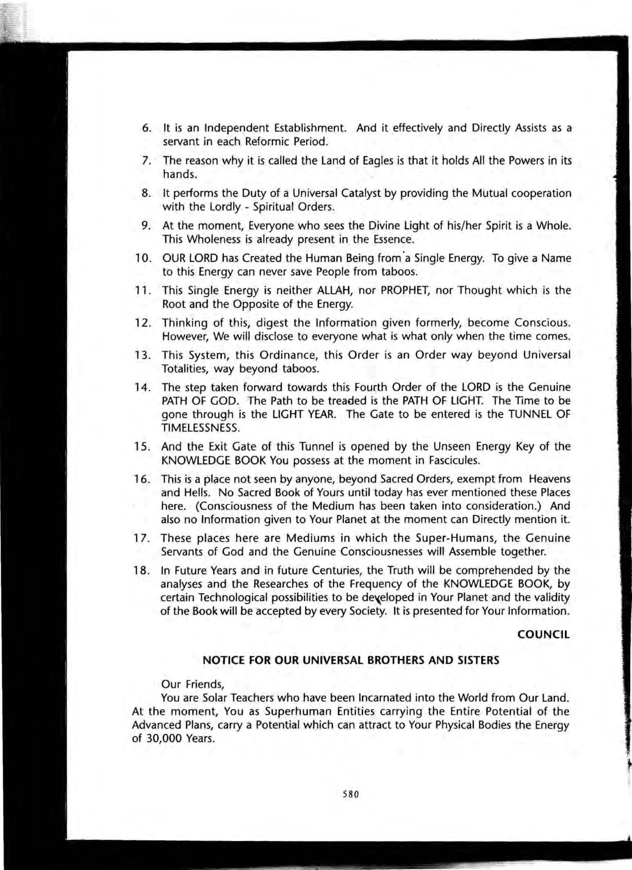 The Knowledge Book (Bilgi Kitabi)