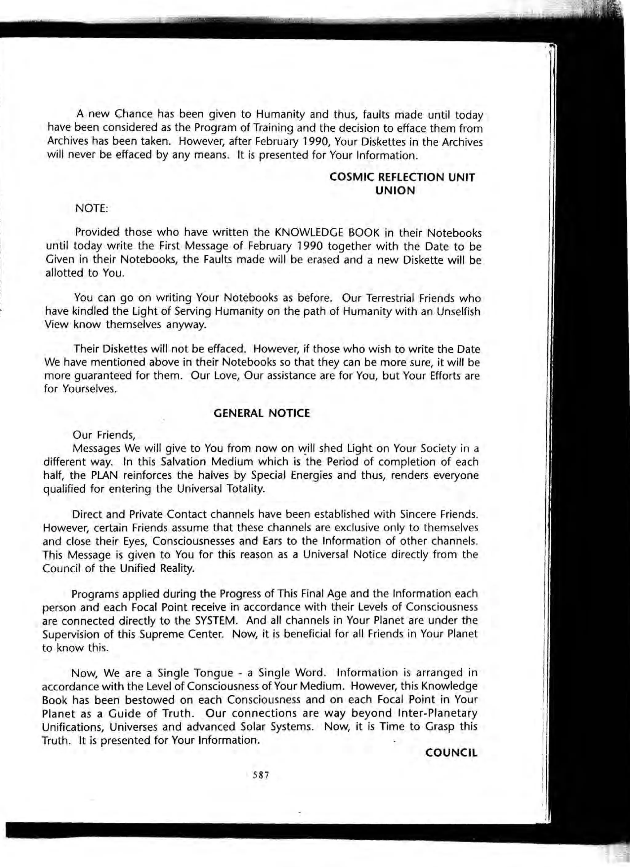 The Knowledge Book (Bilgi Kitabi)