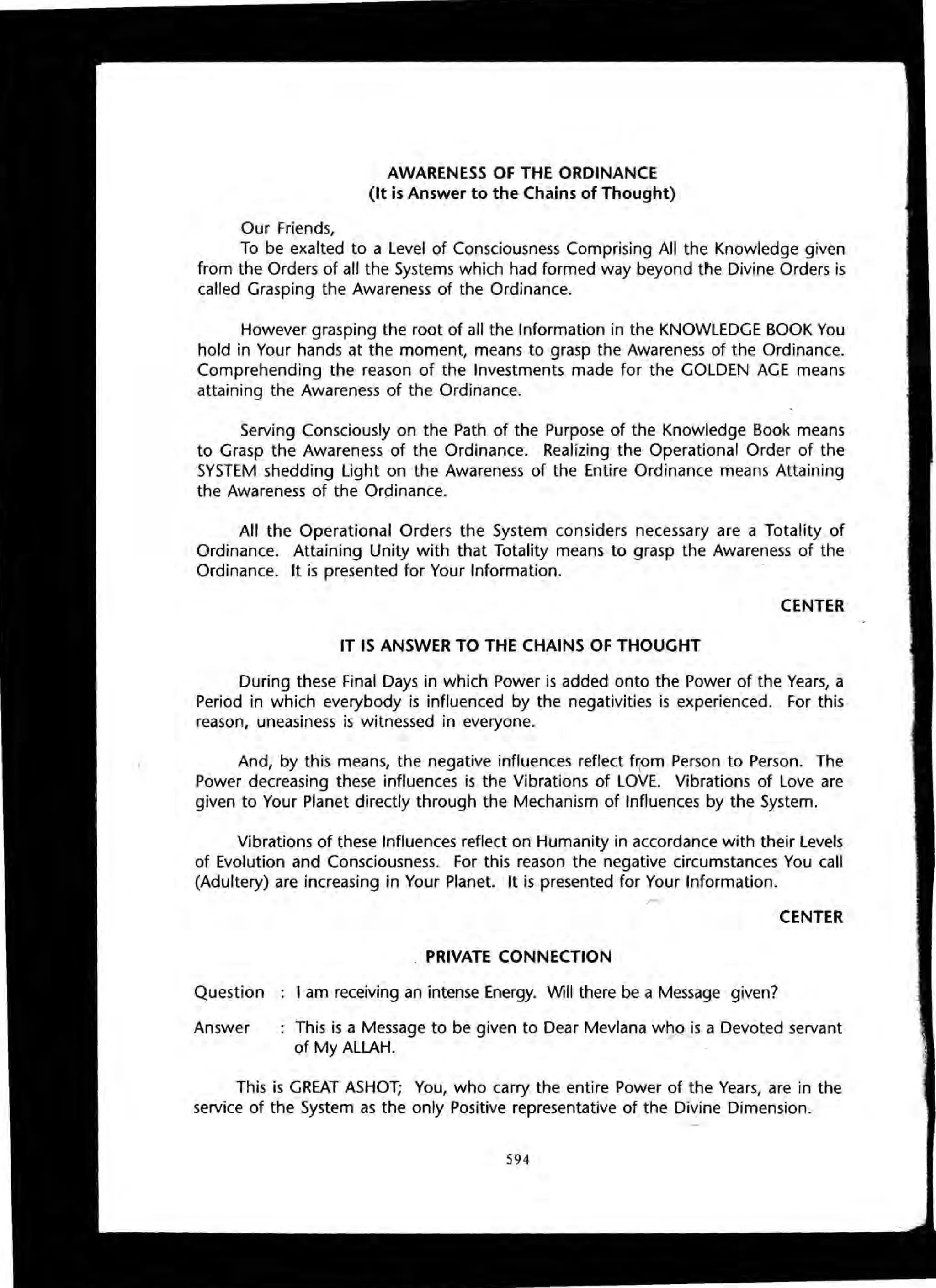 The Knowledge Book (Bilgi Kitabi)