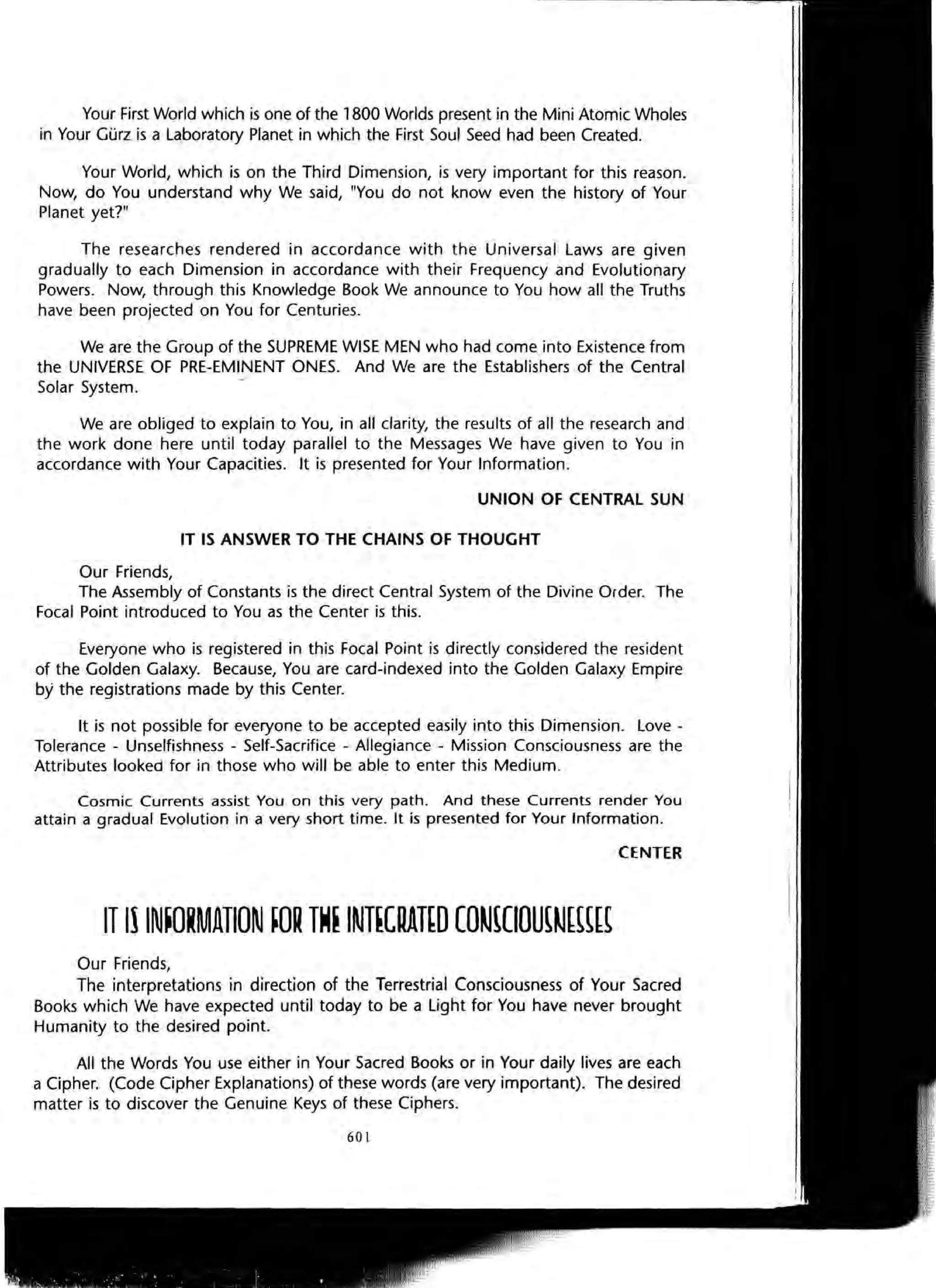 The Knowledge Book (Bilgi Kitabi)