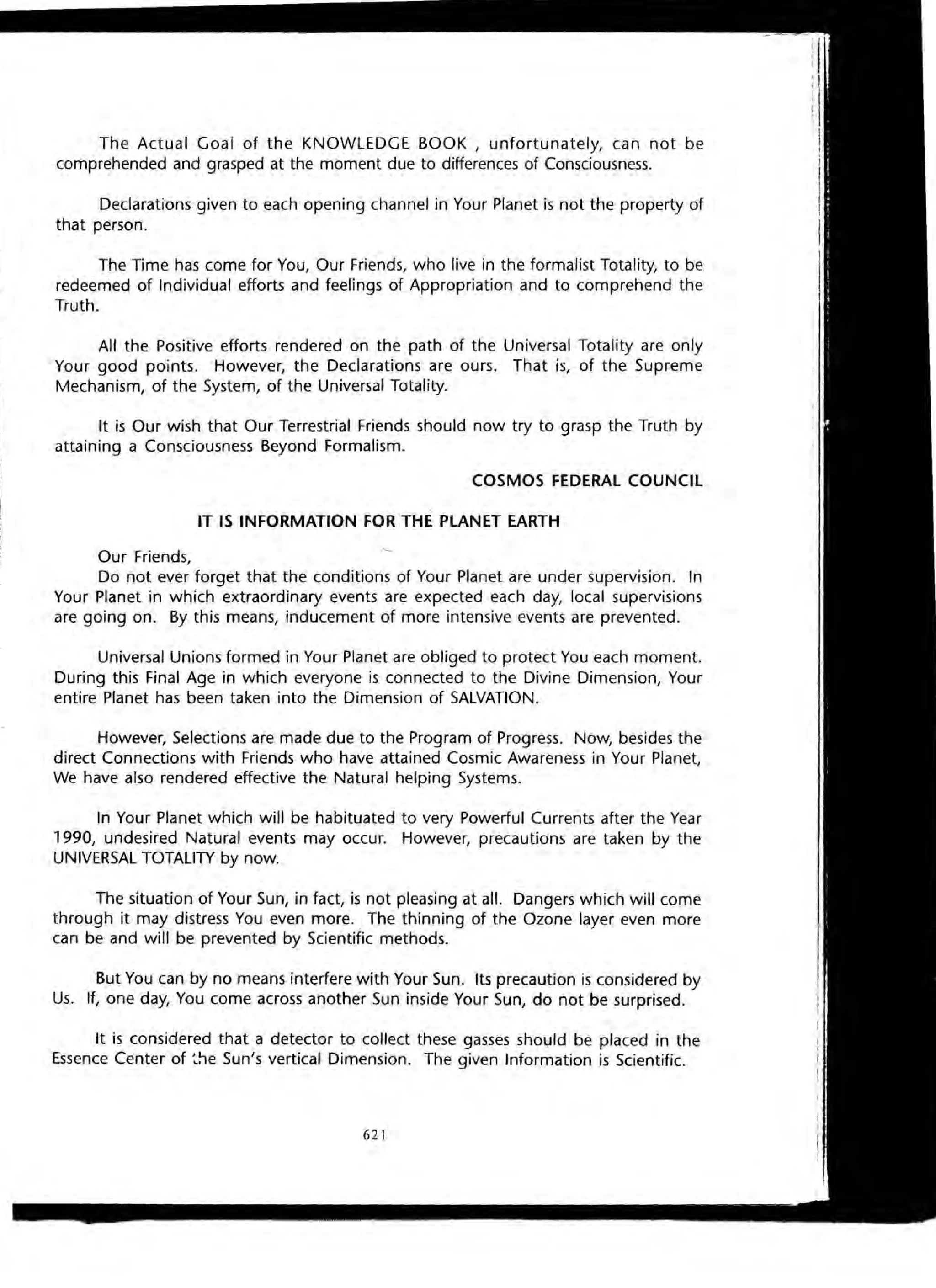 The Knowledge Book (Bilgi Kitabi)