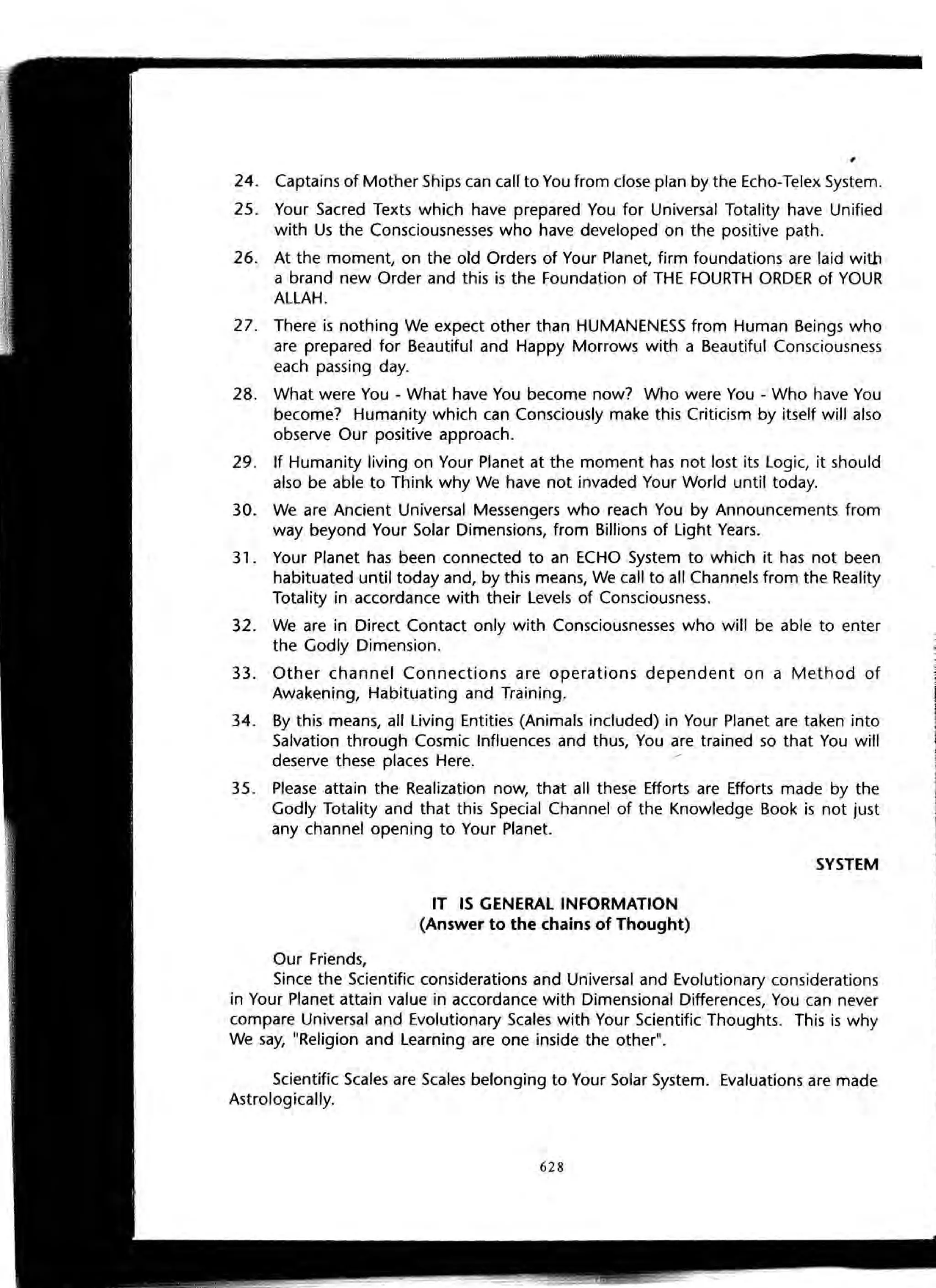 The Knowledge Book (Bilgi Kitabi)