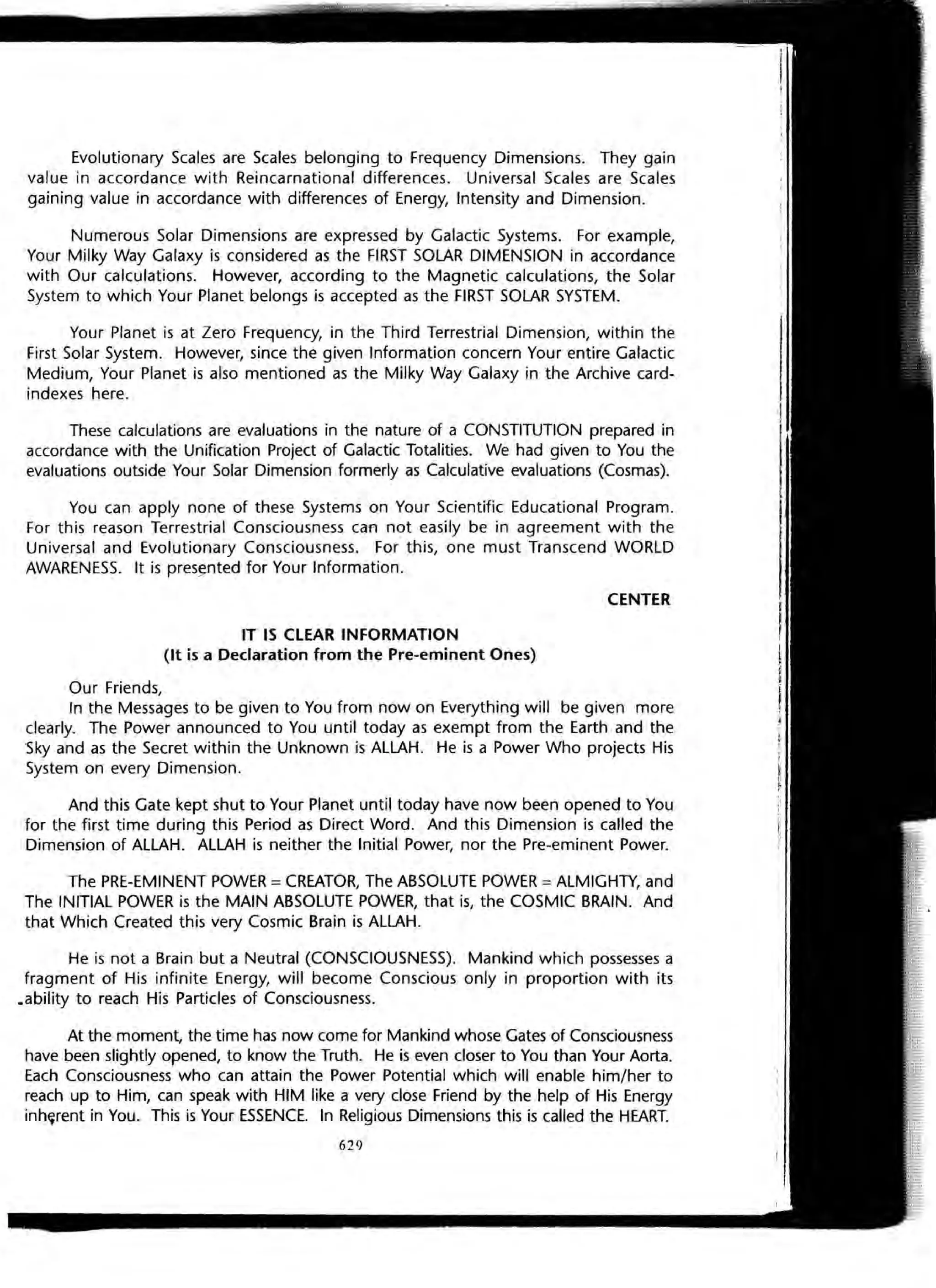 The Knowledge Book (Bilgi Kitabi)