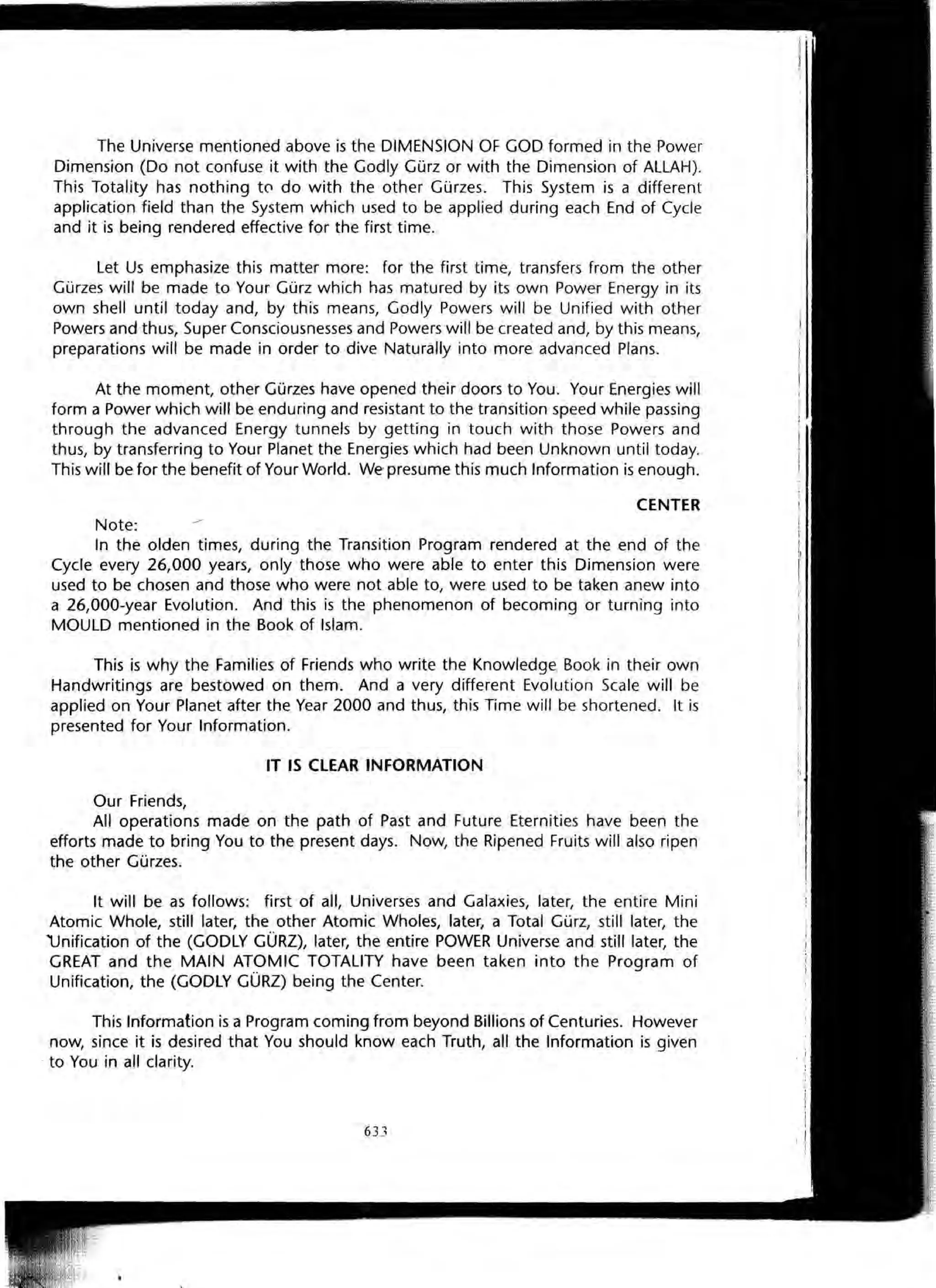 The Knowledge Book (Bilgi Kitabi)