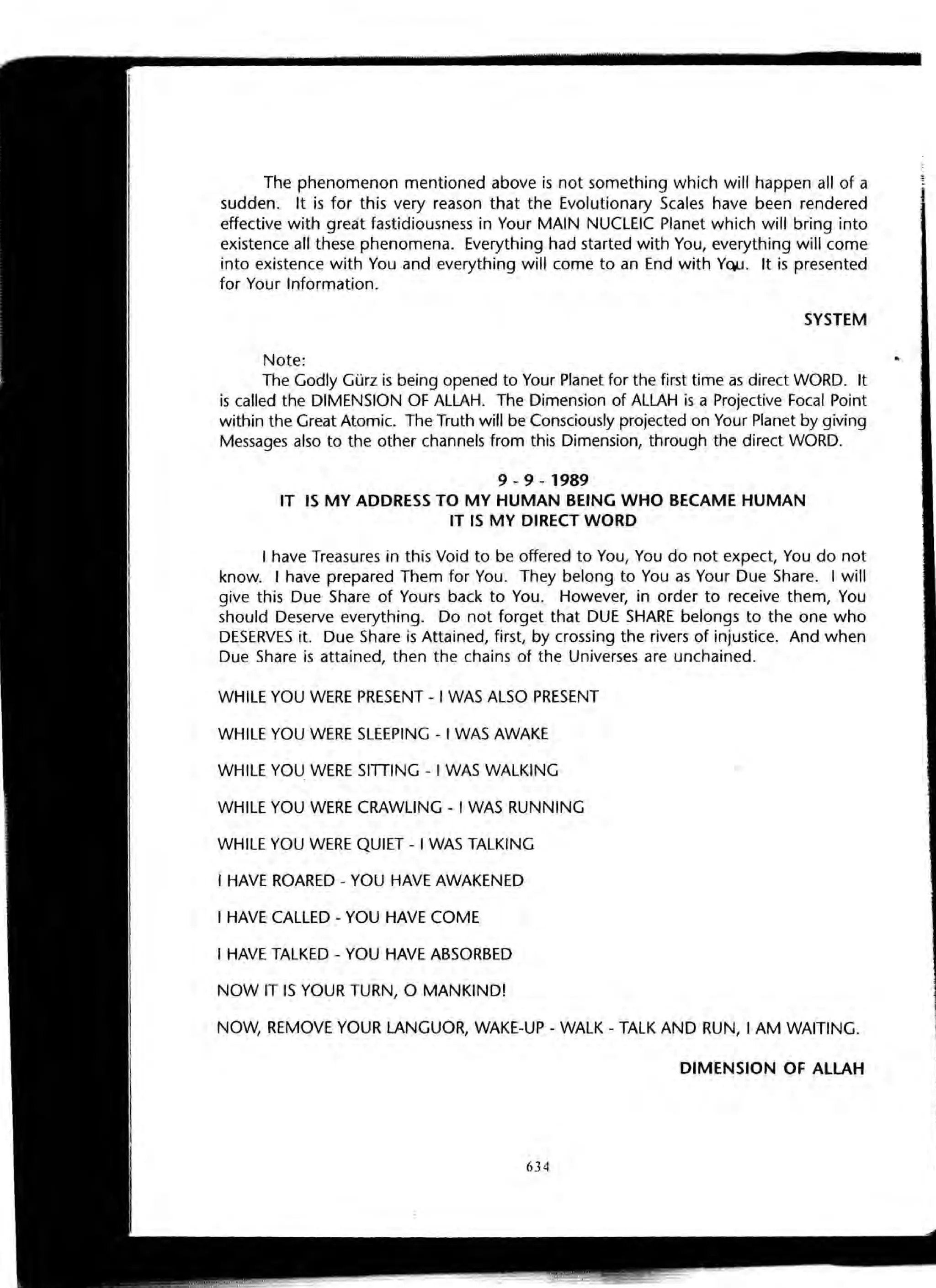 The Knowledge Book (Bilgi Kitabi)