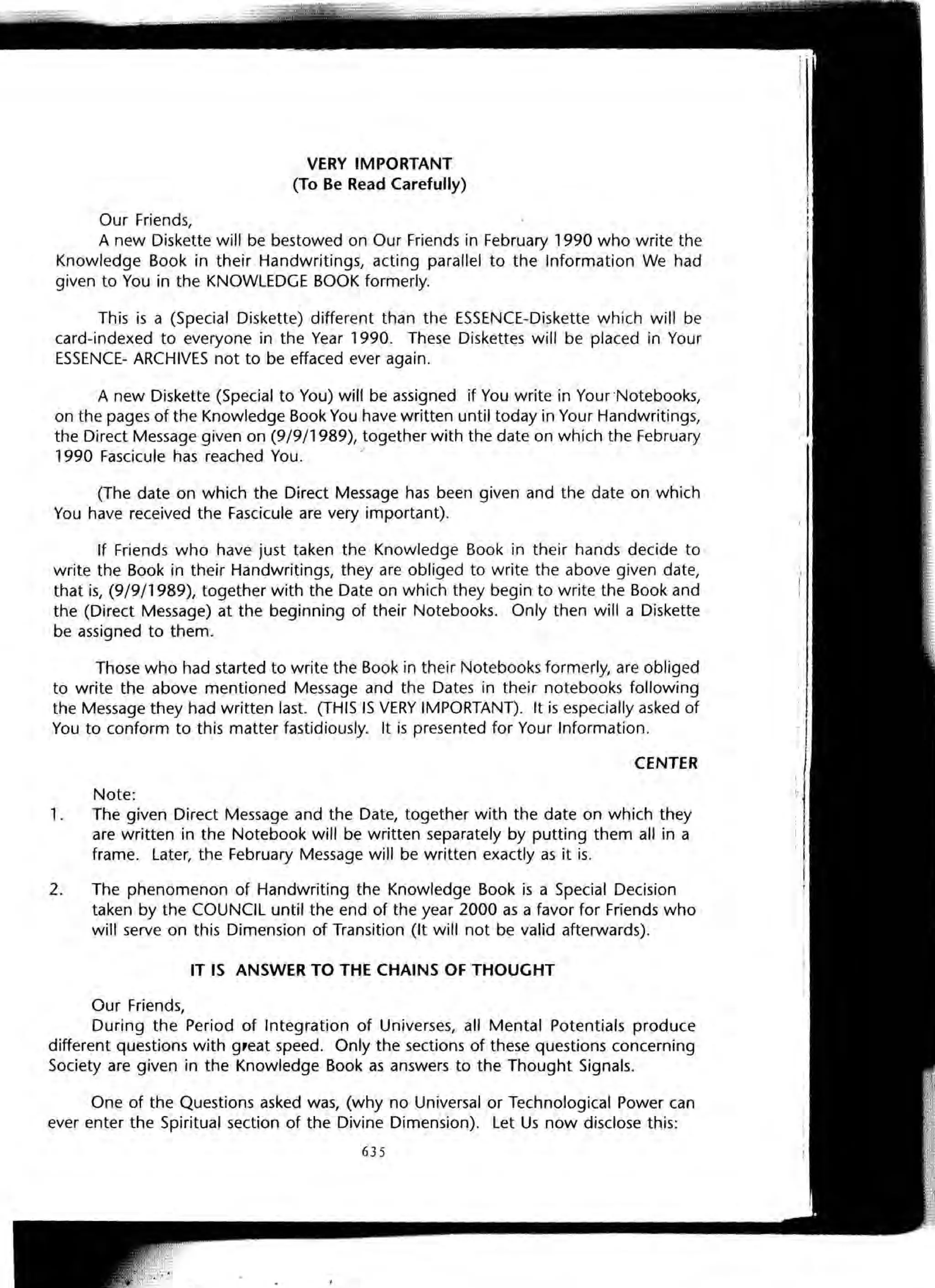 The Knowledge Book (Bilgi Kitabi)