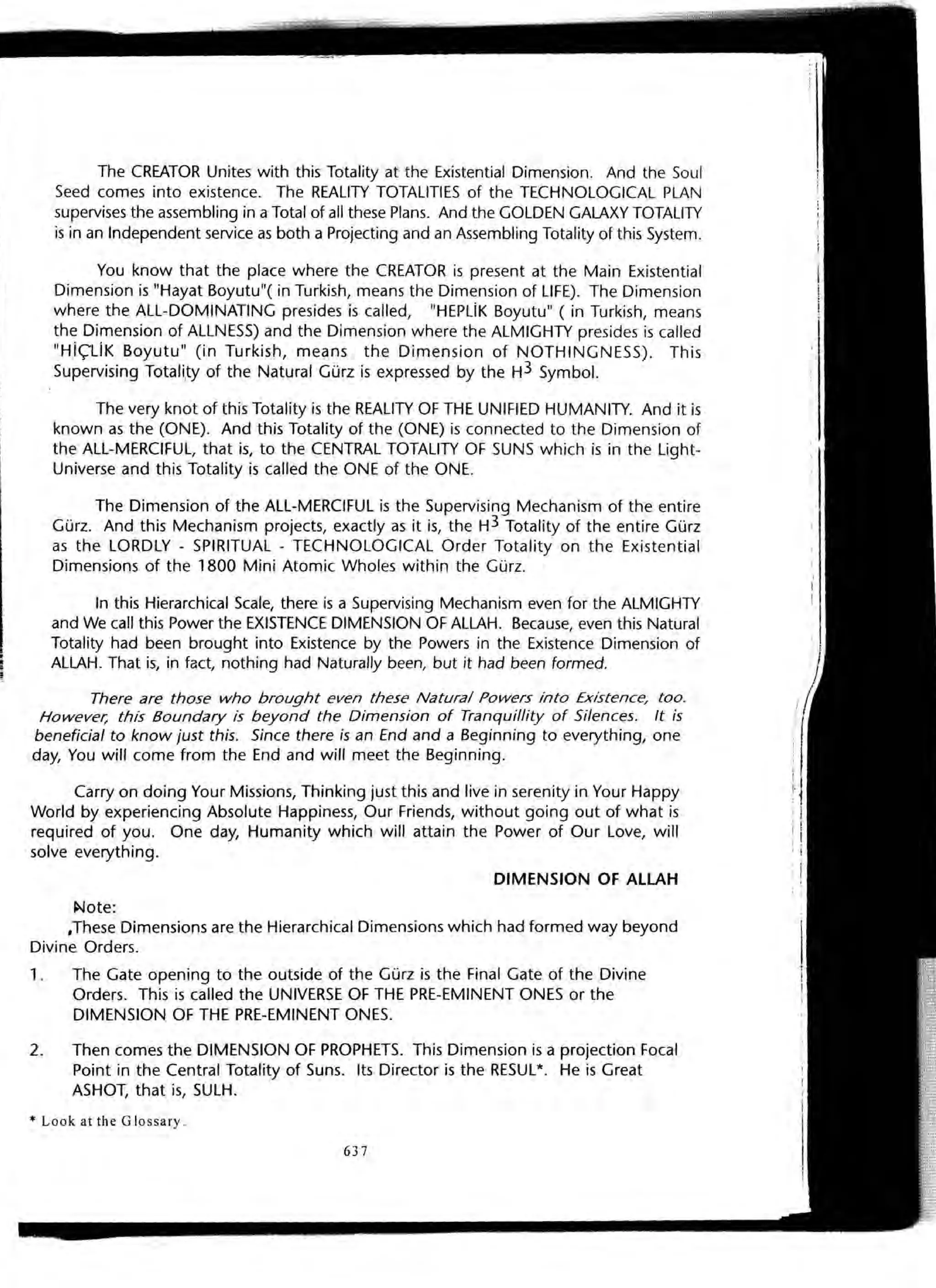 The Knowledge Book (Bilgi Kitabi)