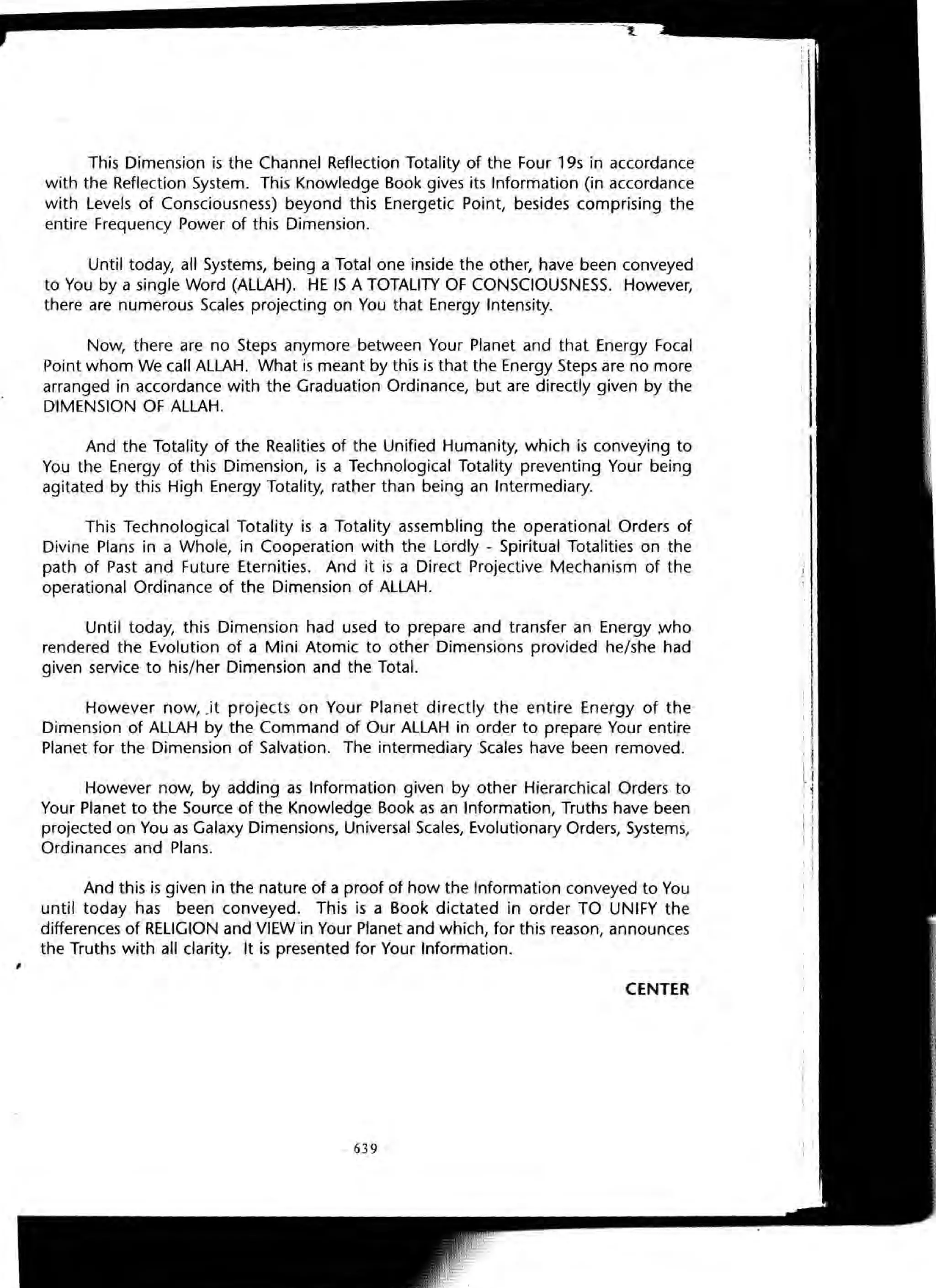 The Knowledge Book (Bilgi Kitabi)