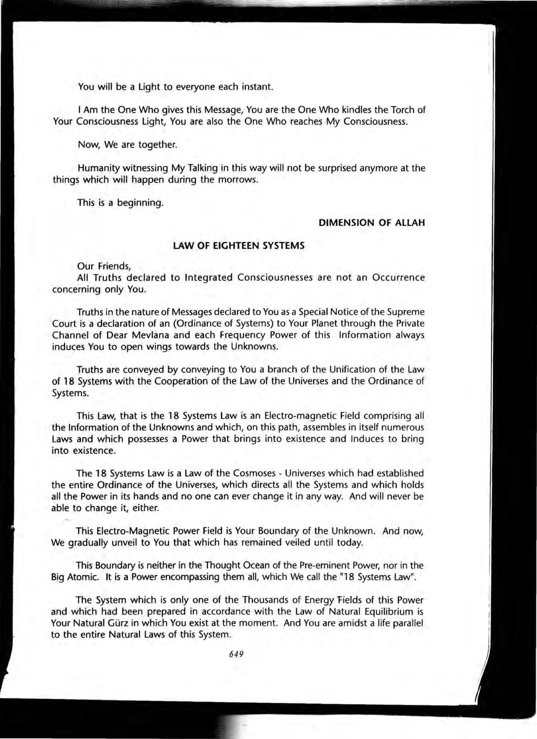 The Knowledge Book (Bilgi Kitabi)