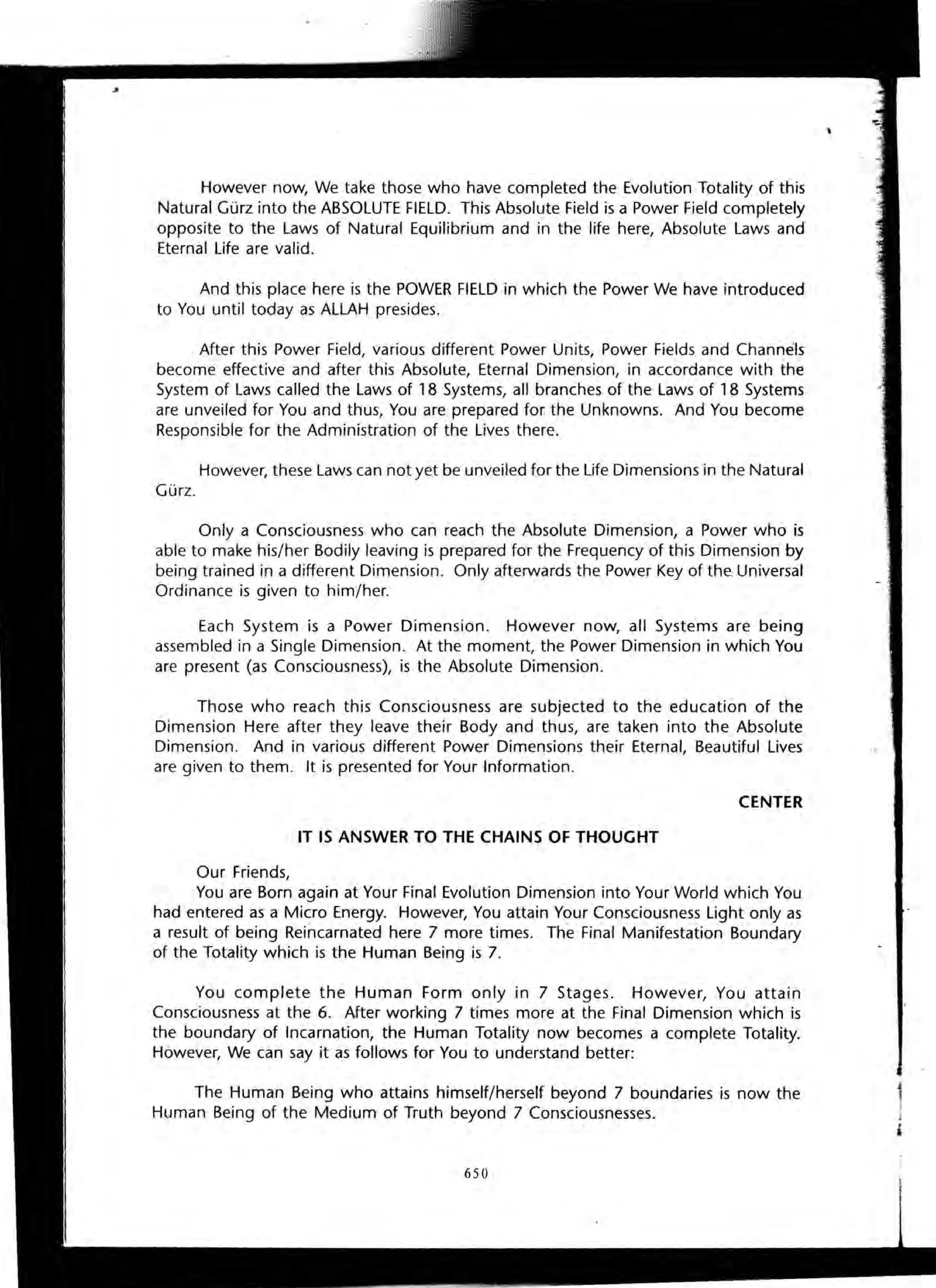 The Knowledge Book (Bilgi Kitabi)