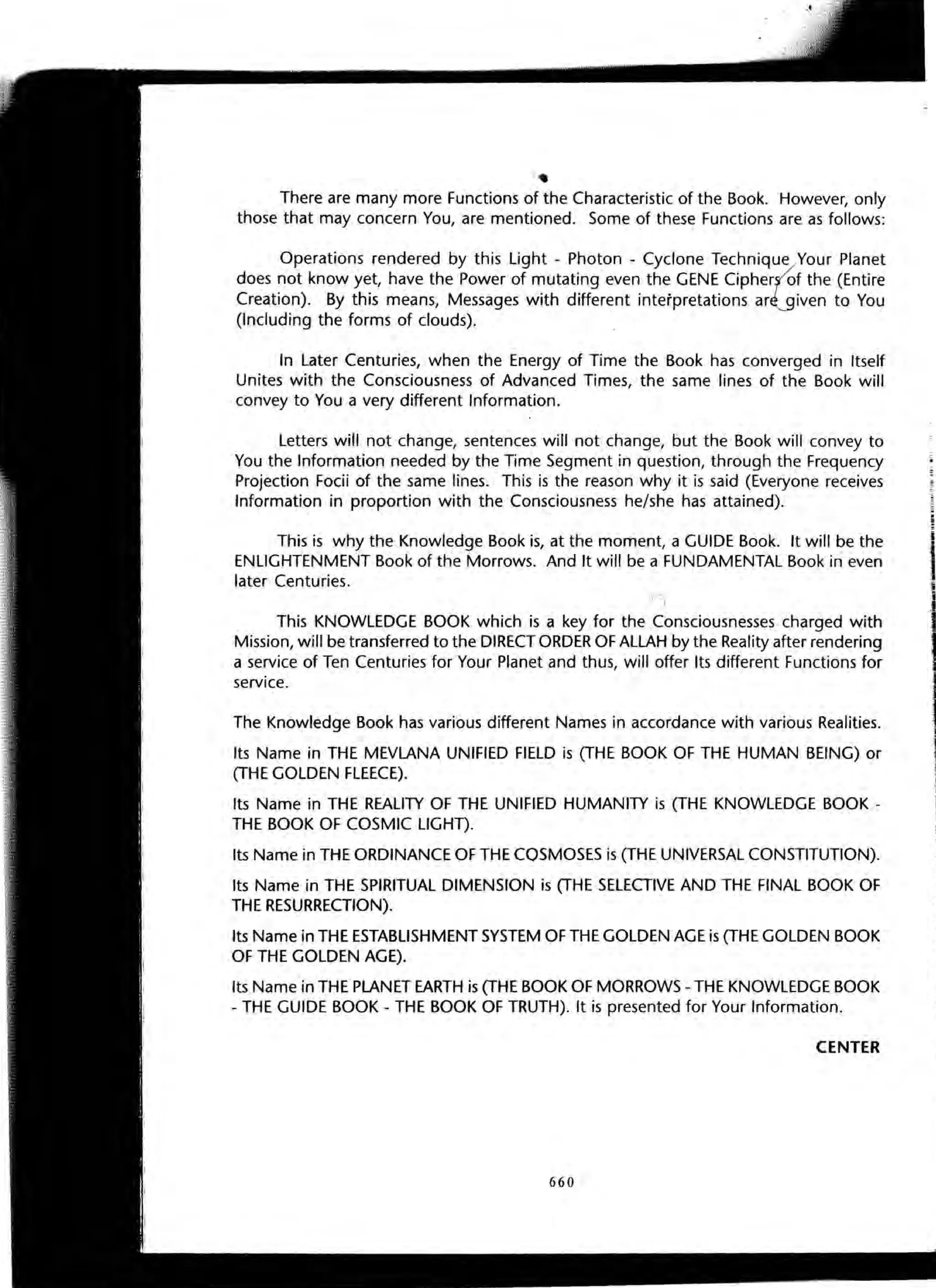 The Knowledge Book (Bilgi Kitabi)