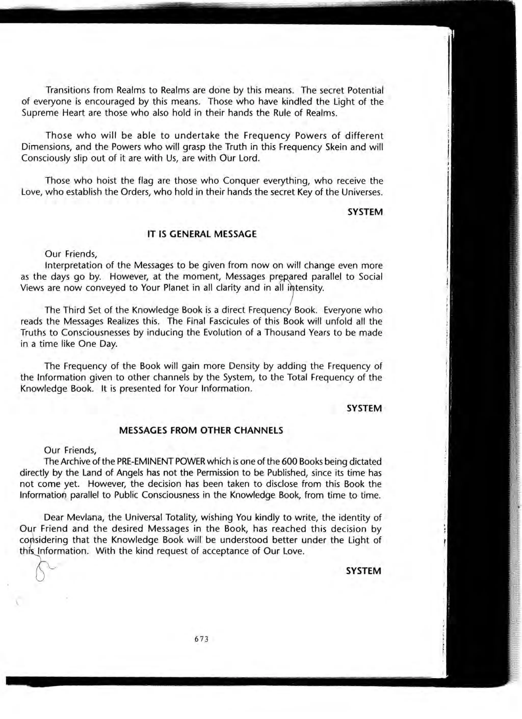 The Knowledge Book (Bilgi Kitabi)