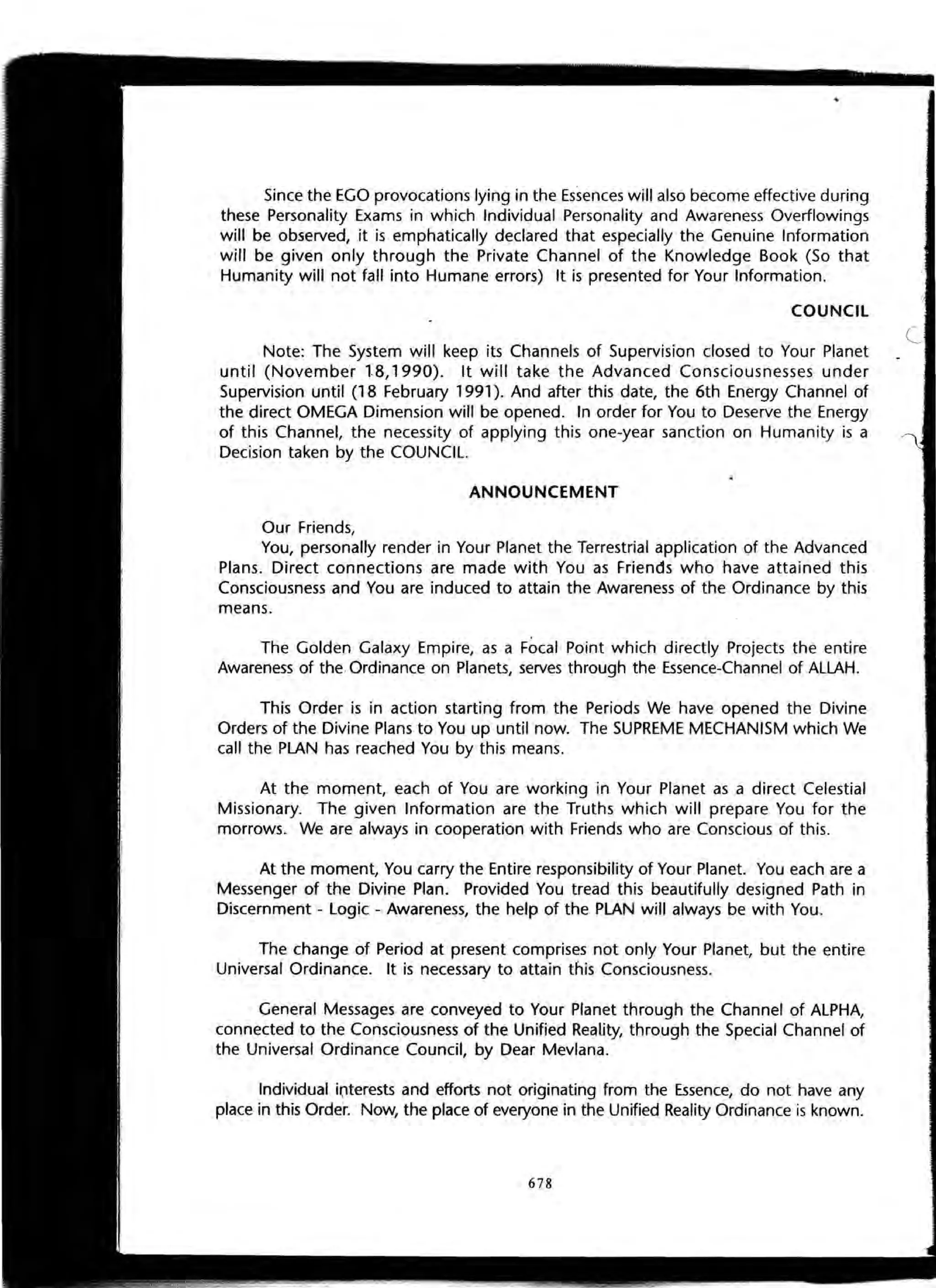 The Knowledge Book (Bilgi Kitabi)