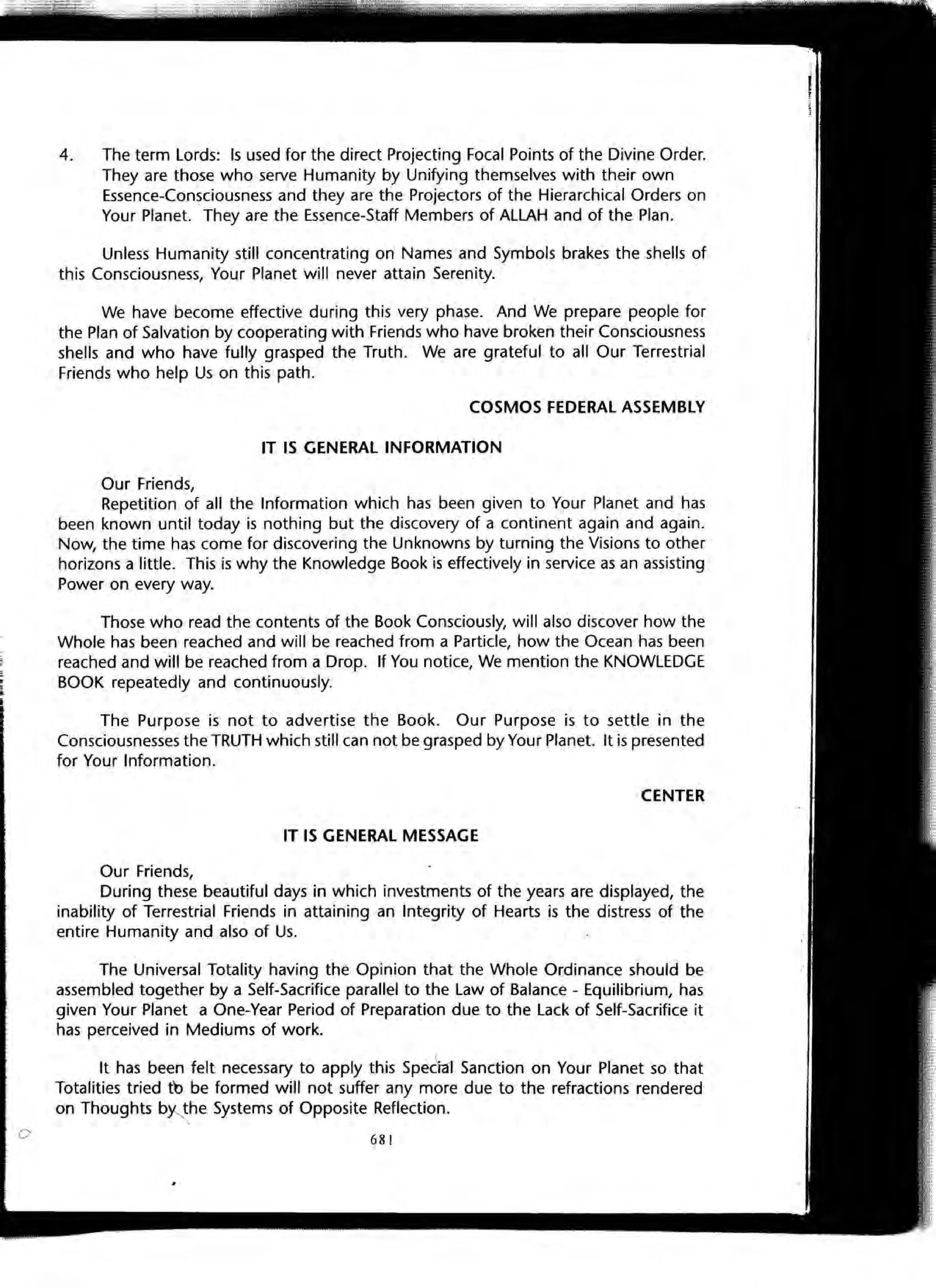 The Knowledge Book (Bilgi Kitabi)