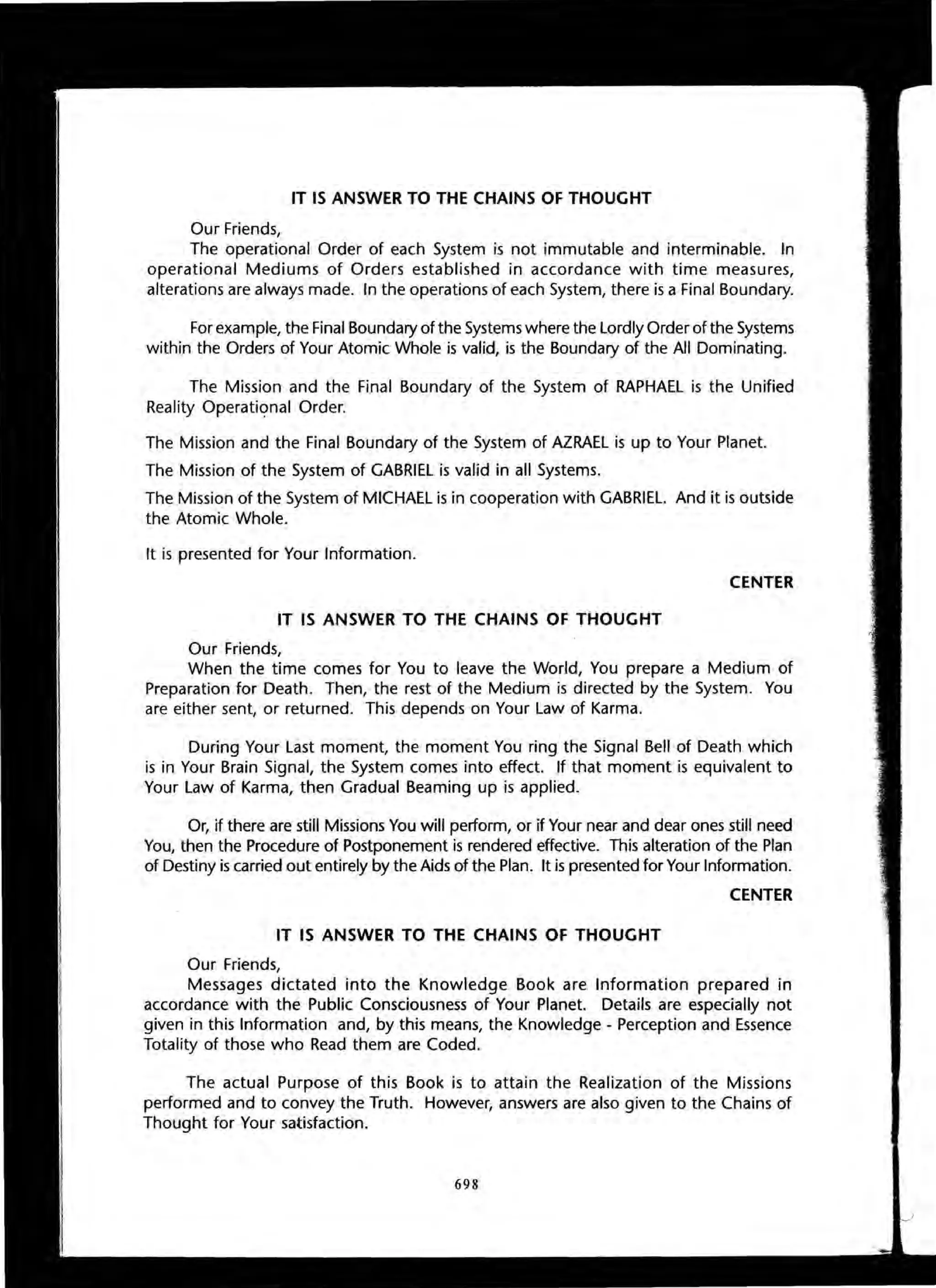 The Knowledge Book (Bilgi Kitabi)