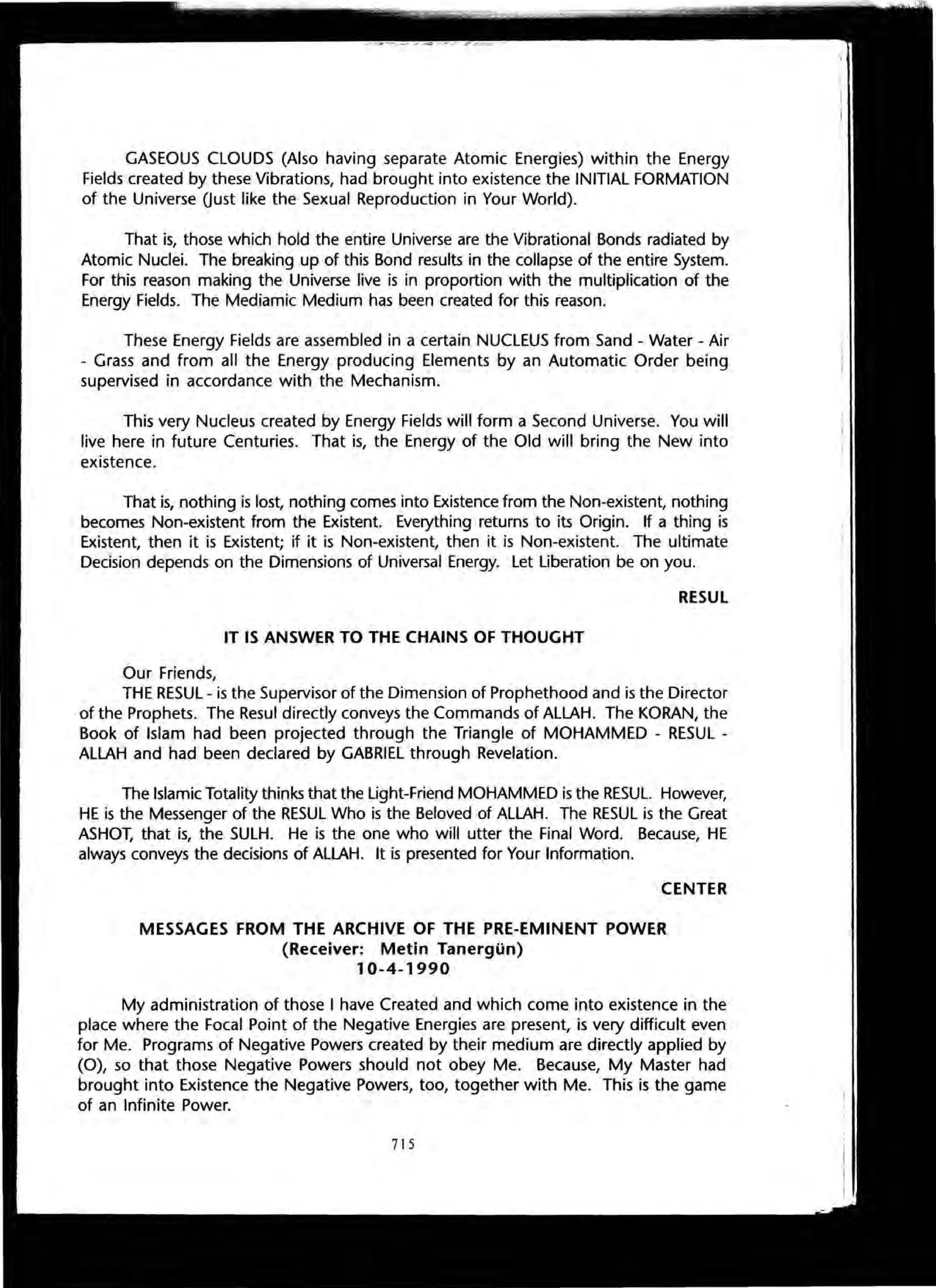 The Knowledge Book (Bilgi Kitabi)