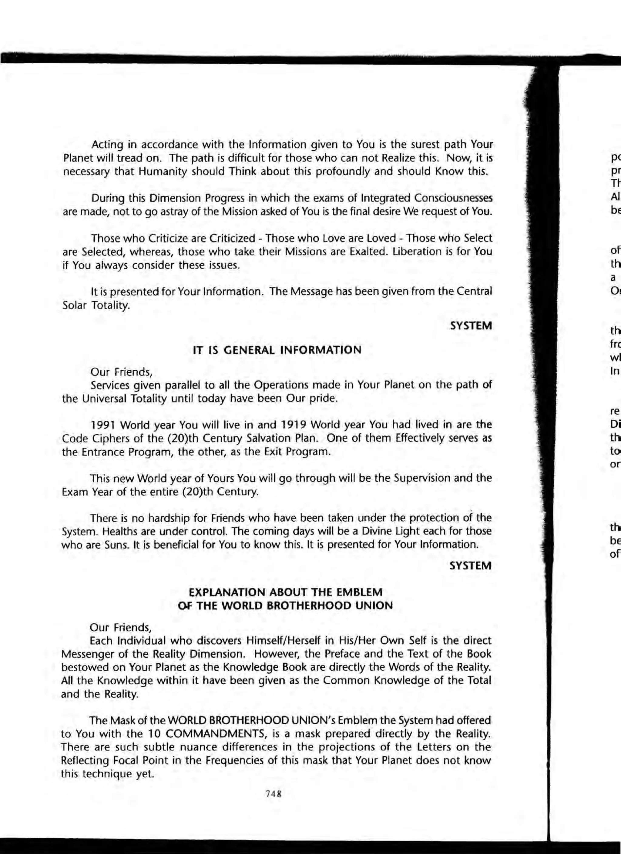 The Knowledge Book (Bilgi Kitabi)