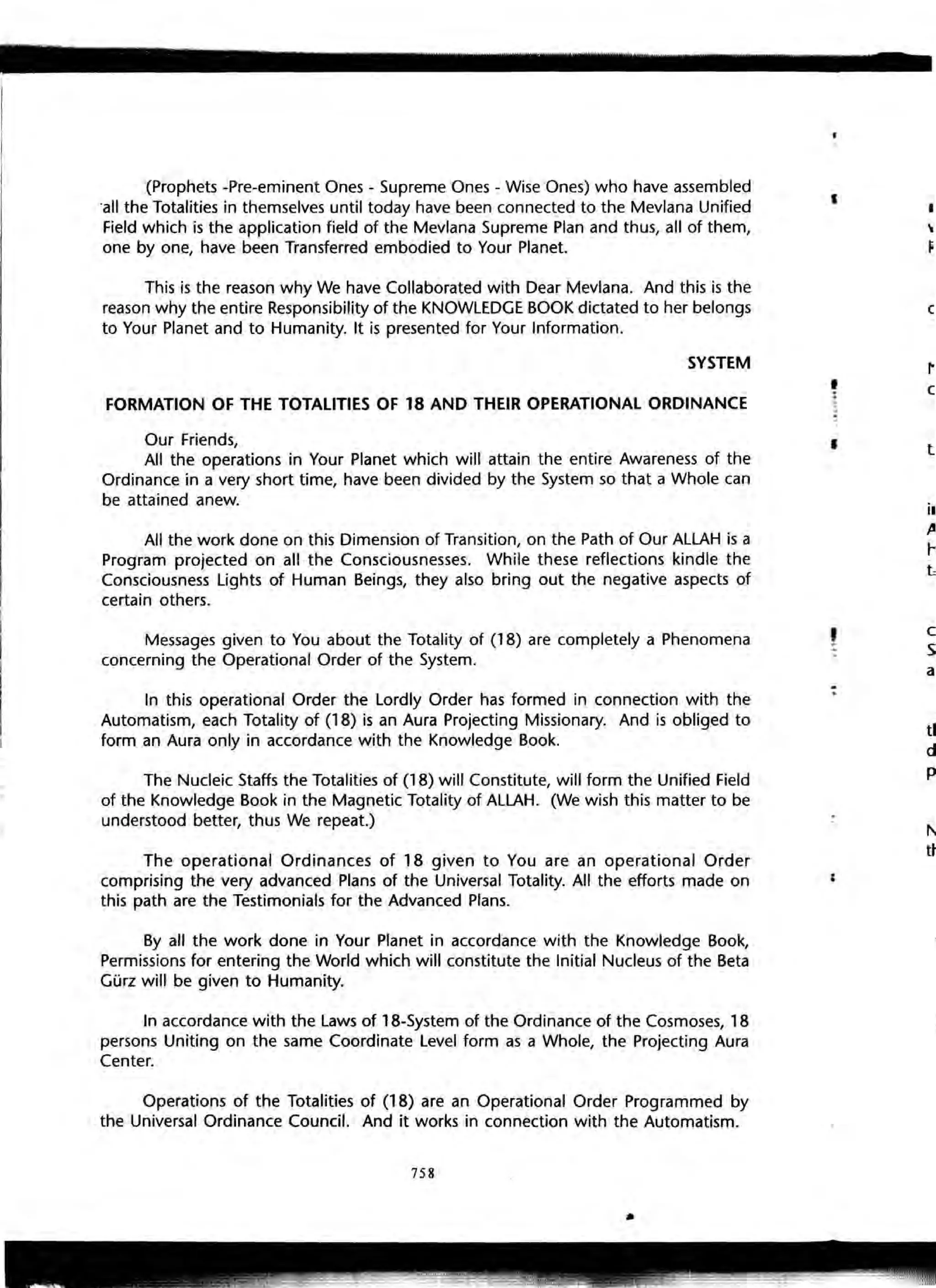 The Knowledge Book (Bilgi Kitabi)