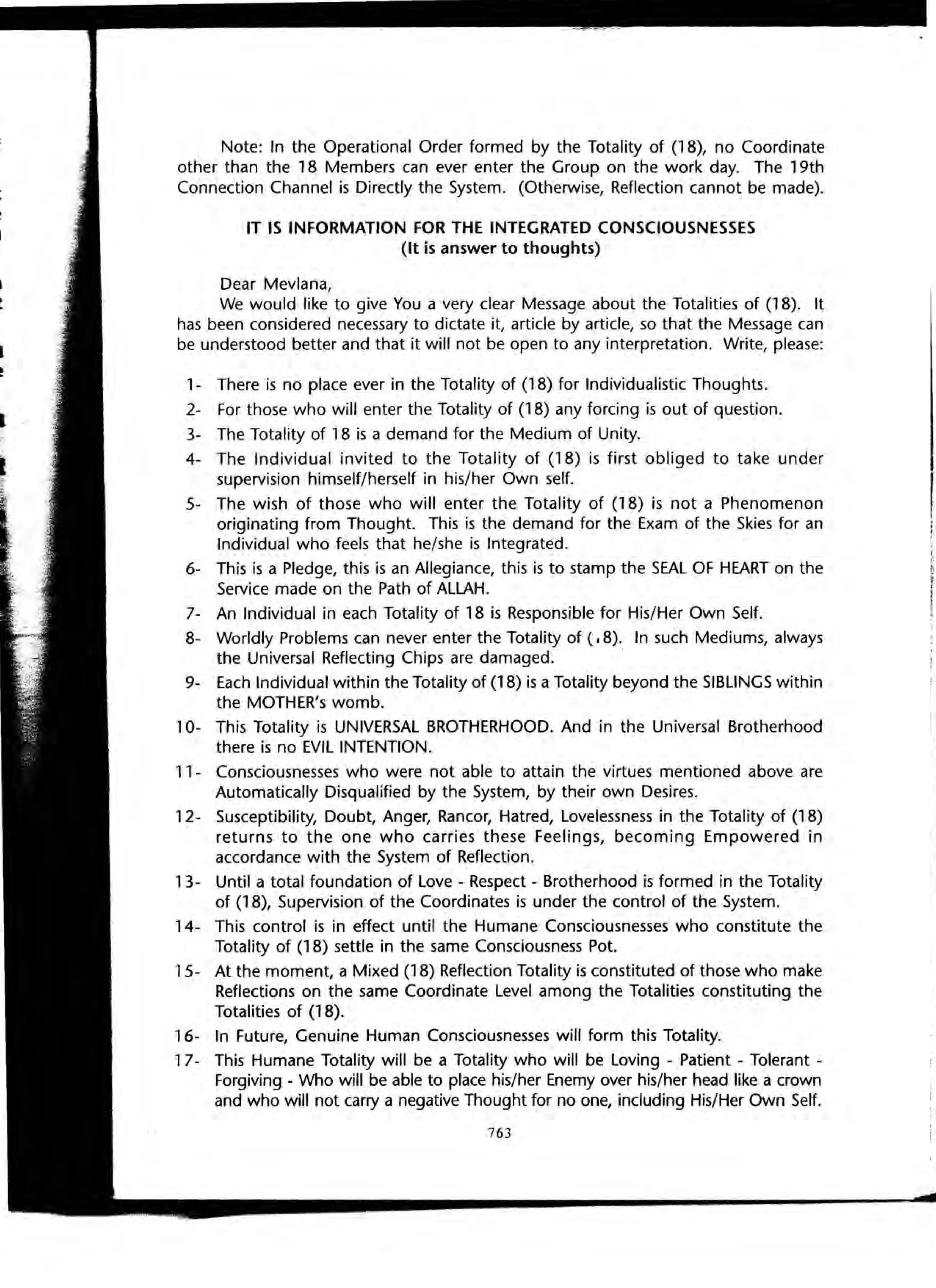 The Knowledge Book (Bilgi Kitabi)