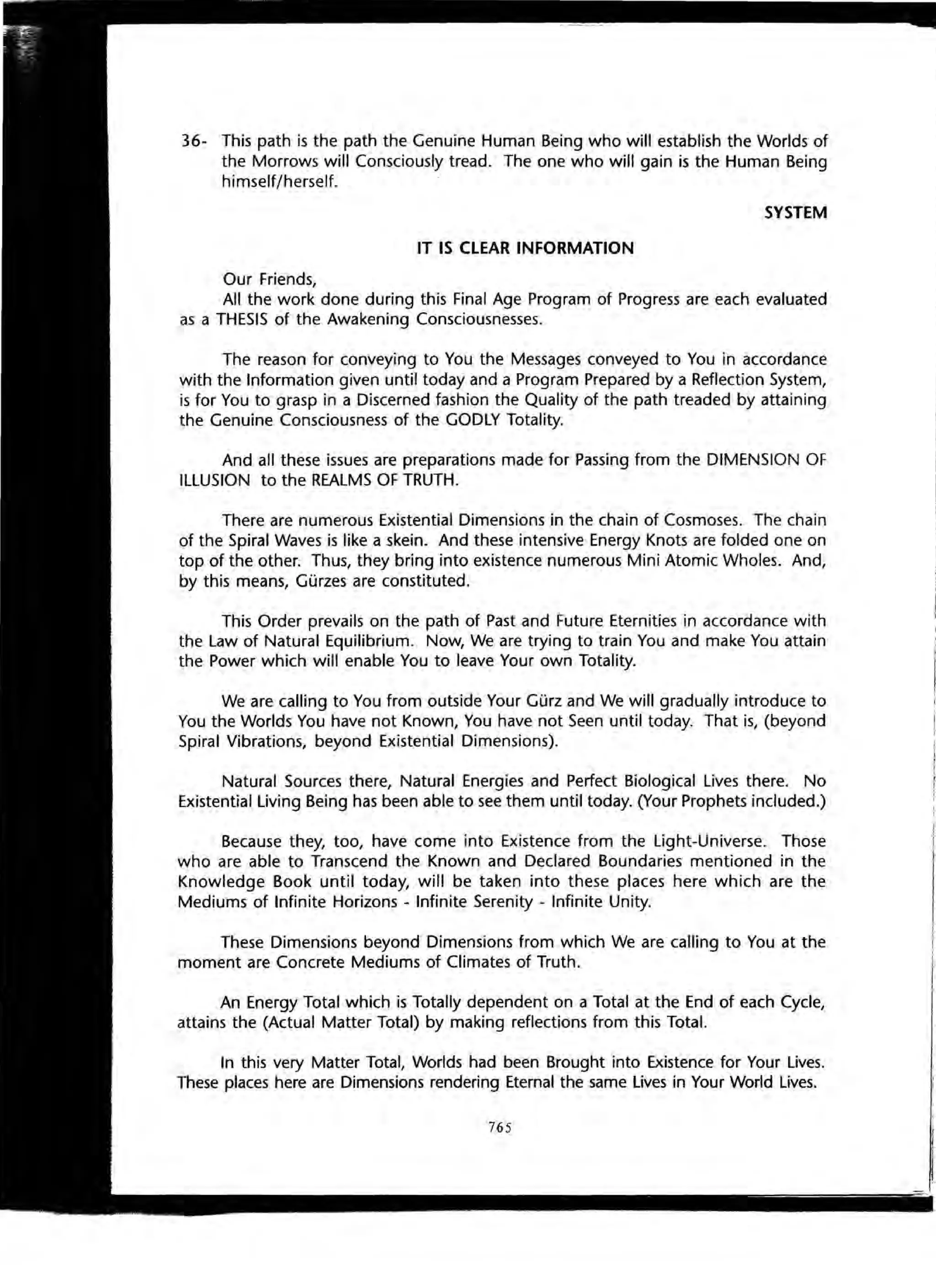 The Knowledge Book (Bilgi Kitabi)