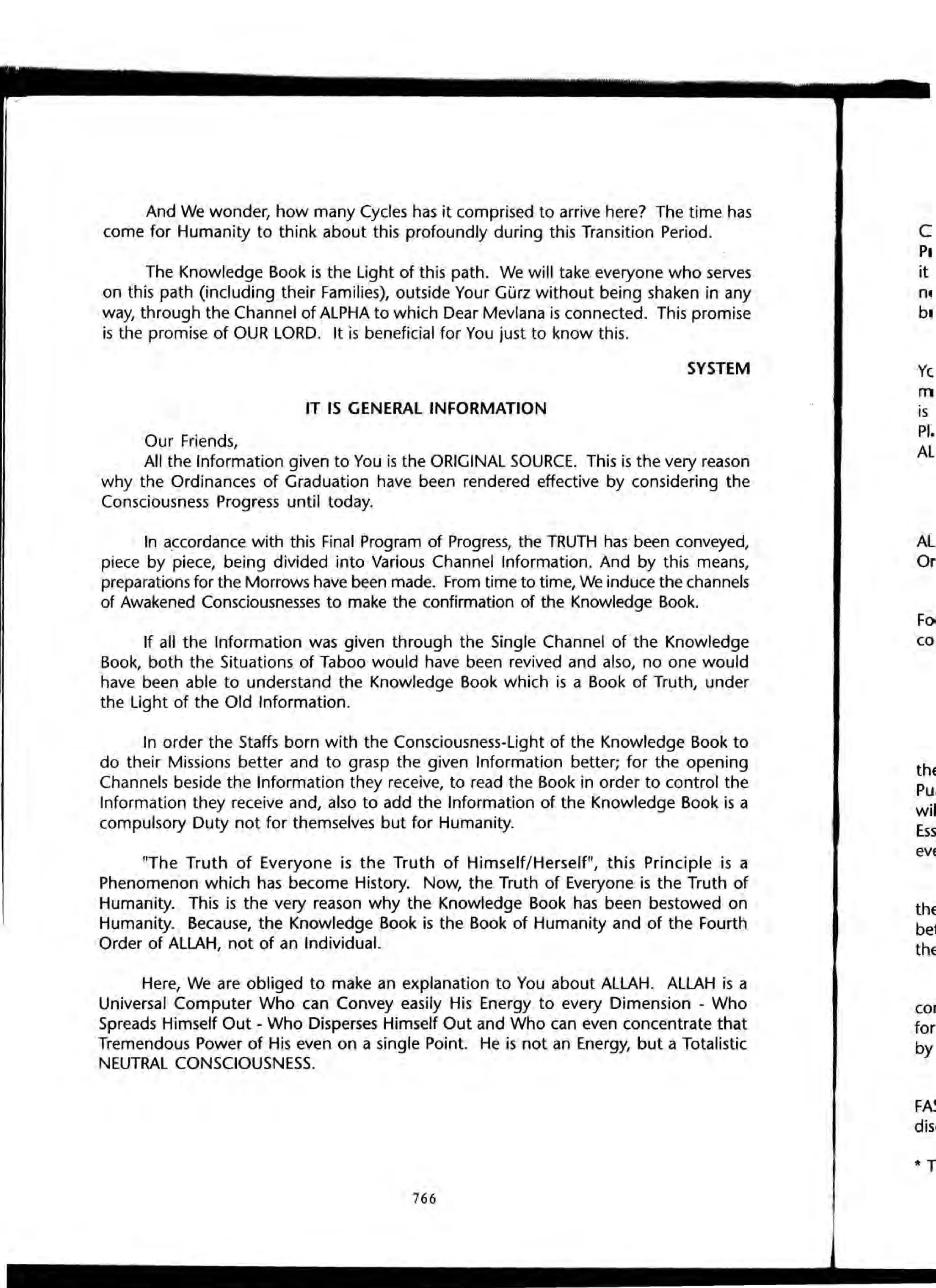 The Knowledge Book (Bilgi Kitabi)