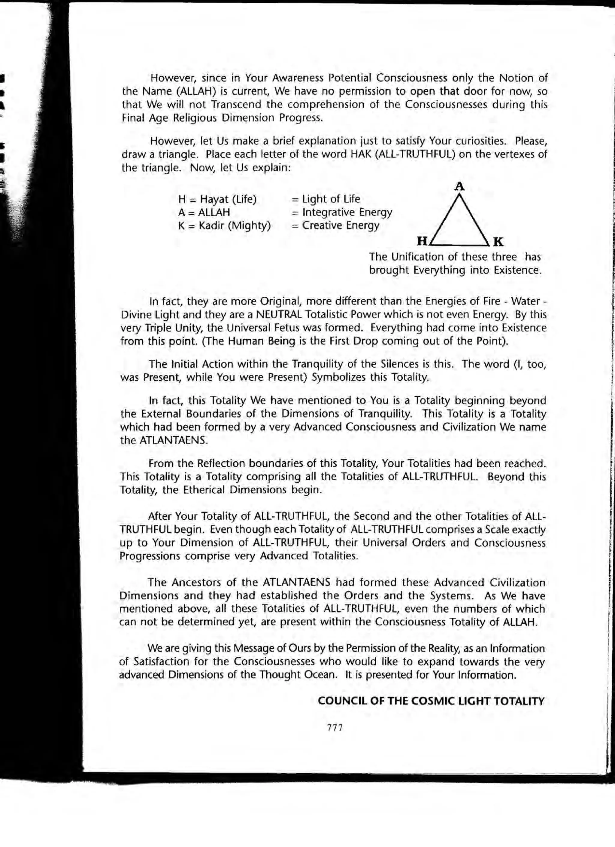 The Knowledge Book (Bilgi Kitabi)