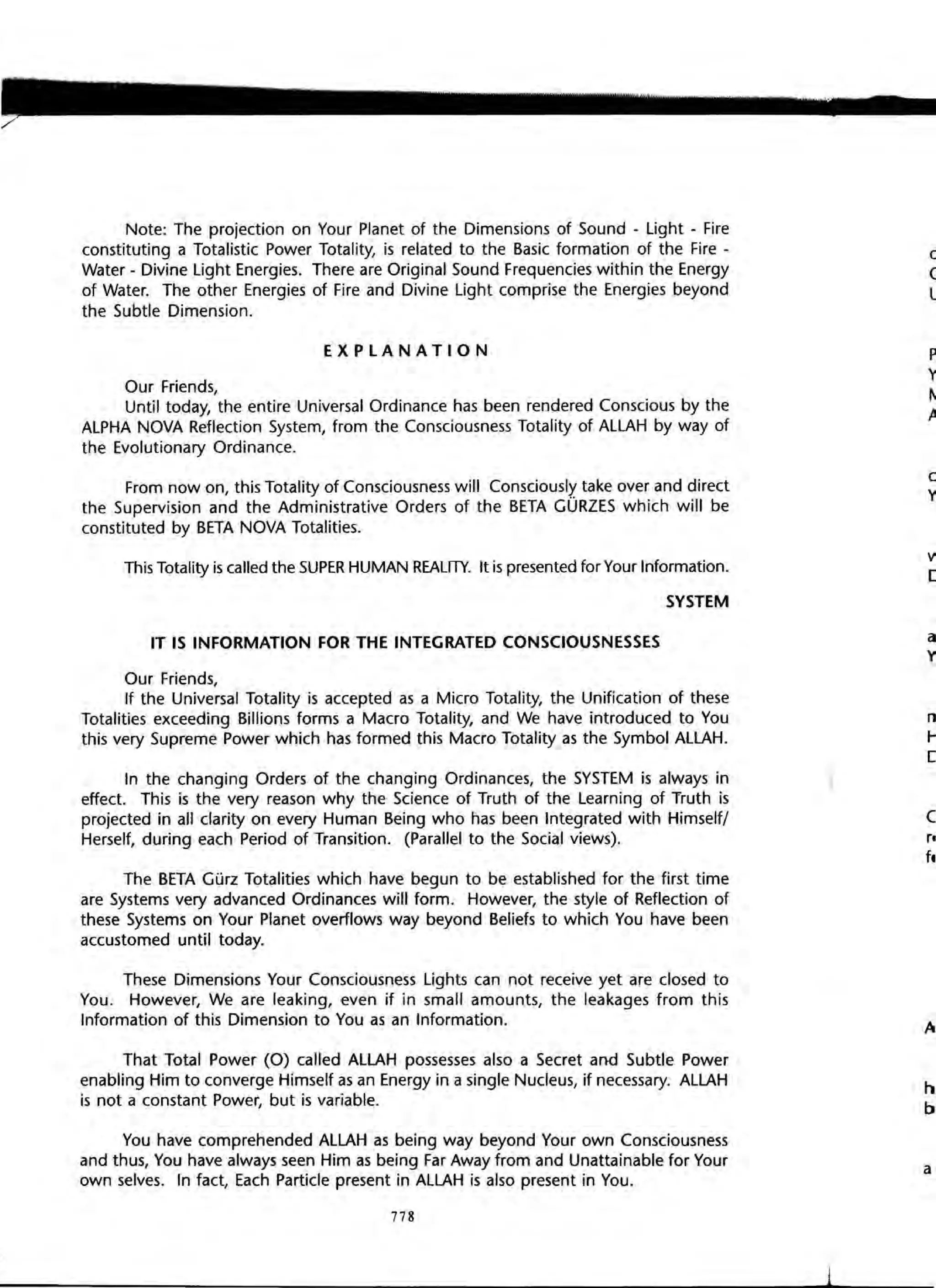 The Knowledge Book (Bilgi Kitabi)