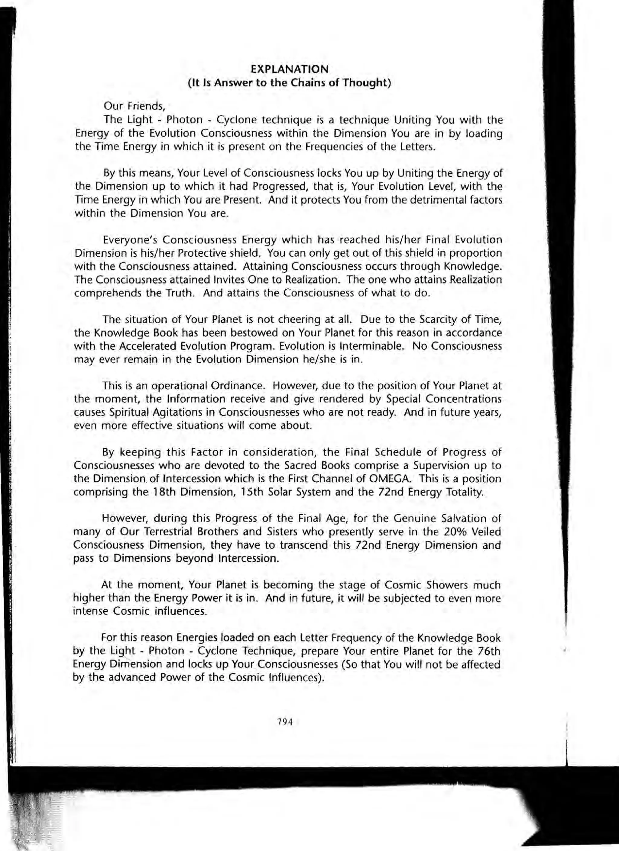 The Knowledge Book (Bilgi Kitabi)