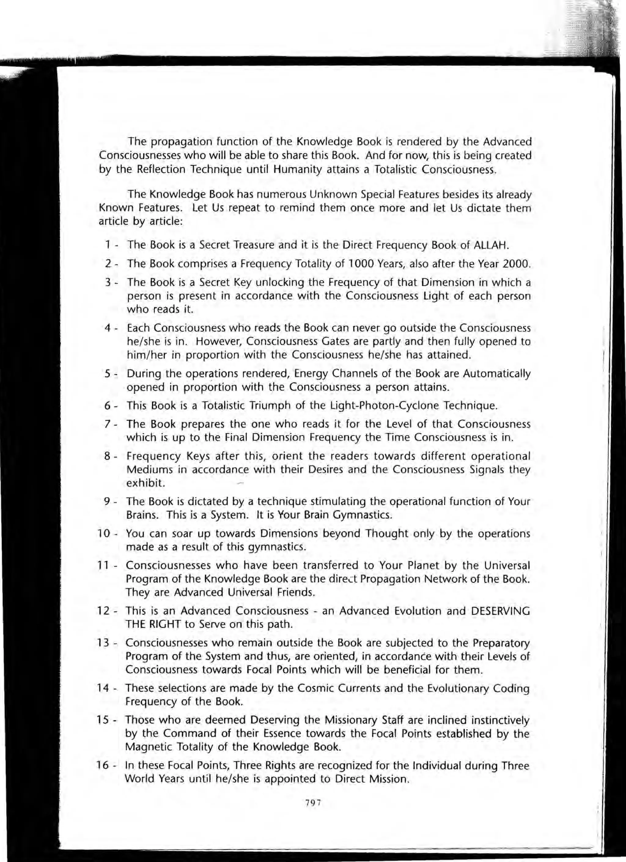 The Knowledge Book (Bilgi Kitabi)