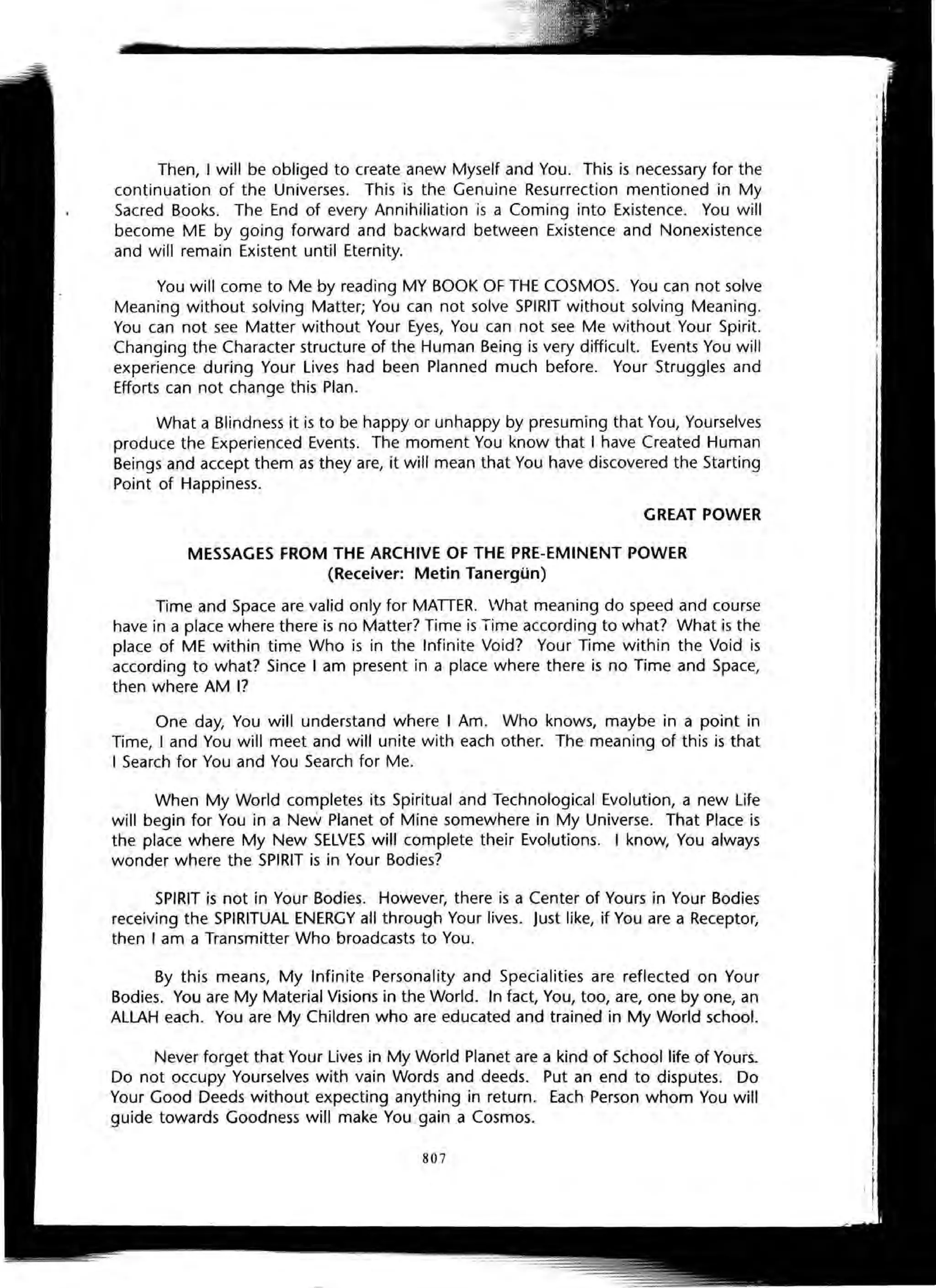 The Knowledge Book (Bilgi Kitabi)