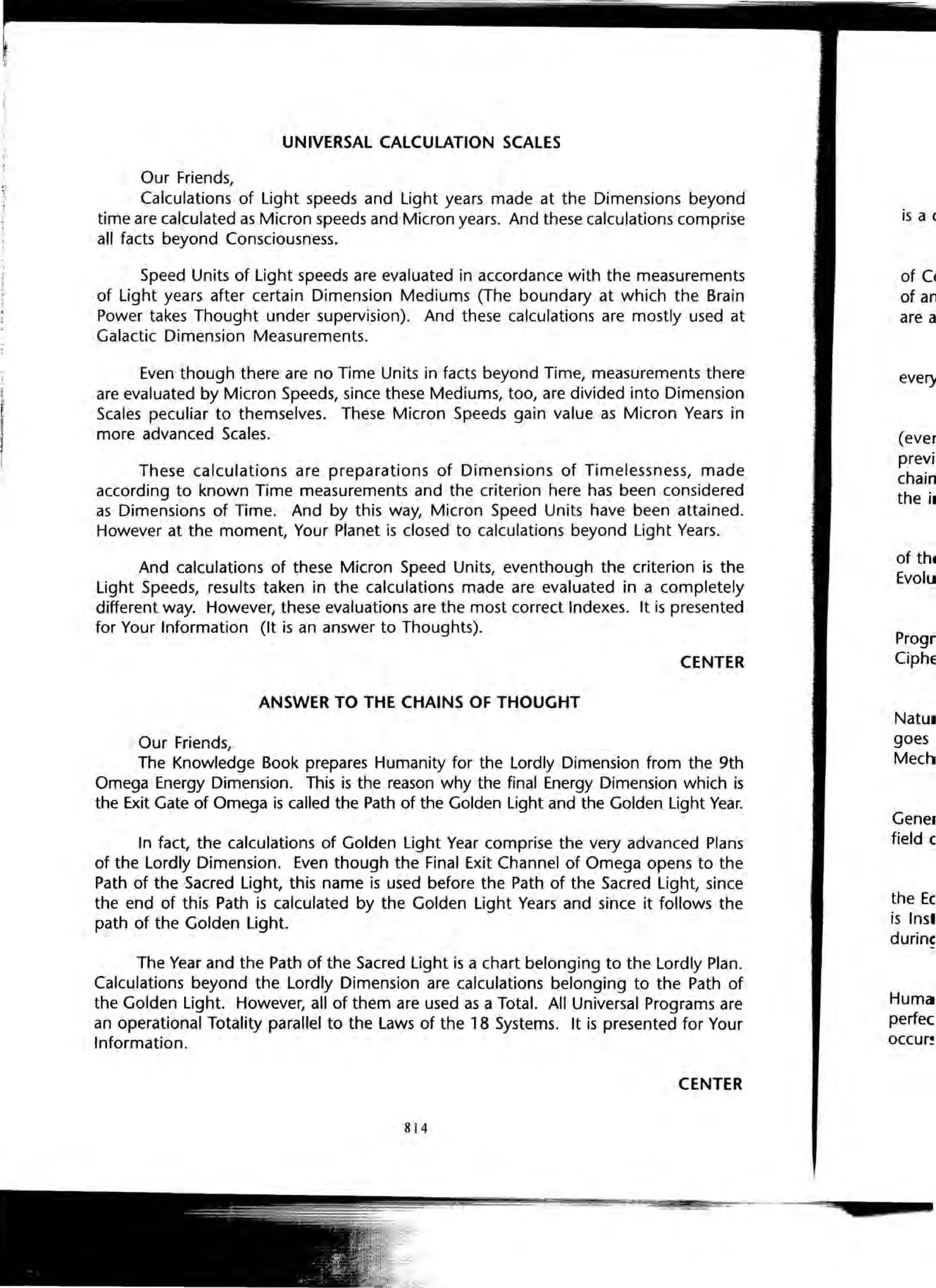 The Knowledge Book (Bilgi Kitabi)