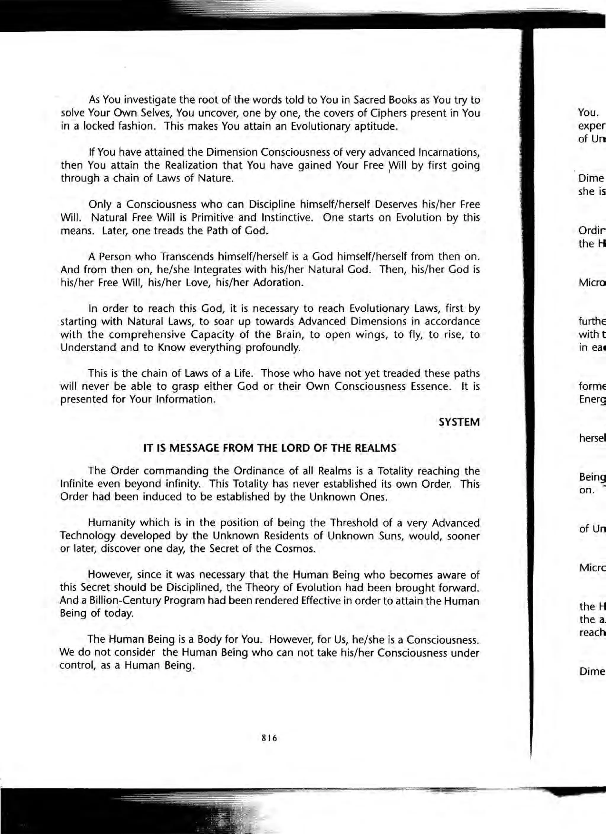 The Knowledge Book (Bilgi Kitabi)