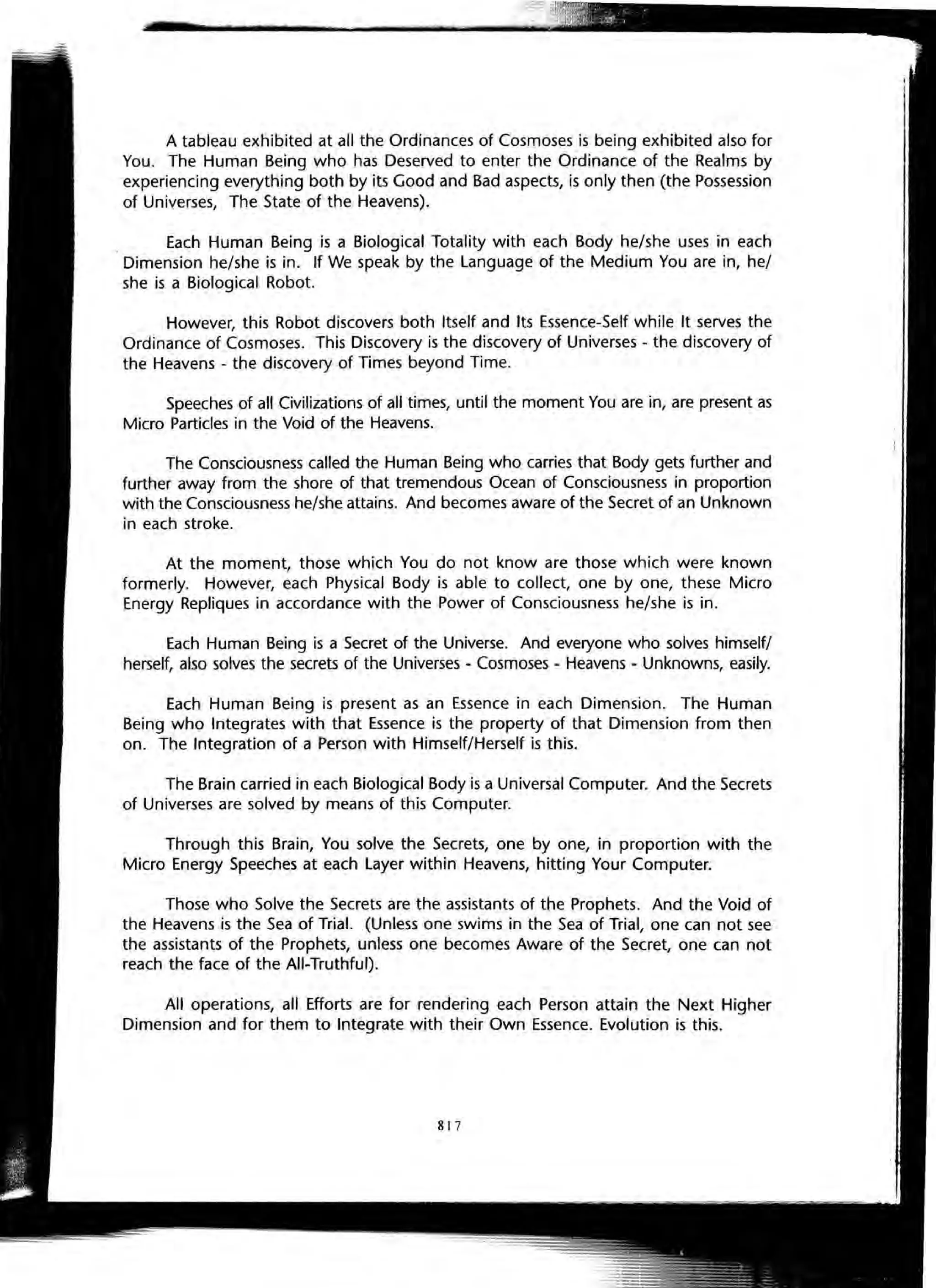 The Knowledge Book (Bilgi Kitabi)