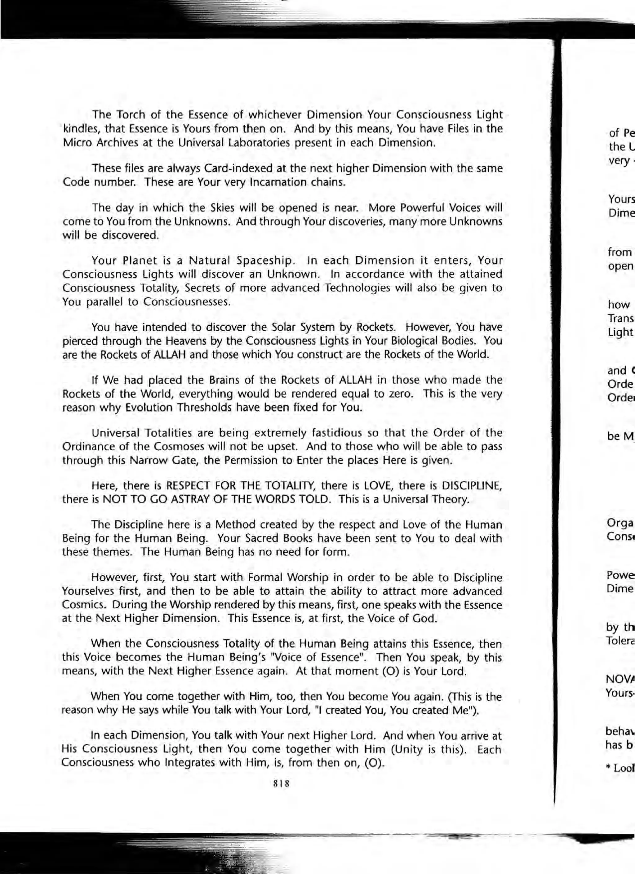 The Knowledge Book (Bilgi Kitabi)