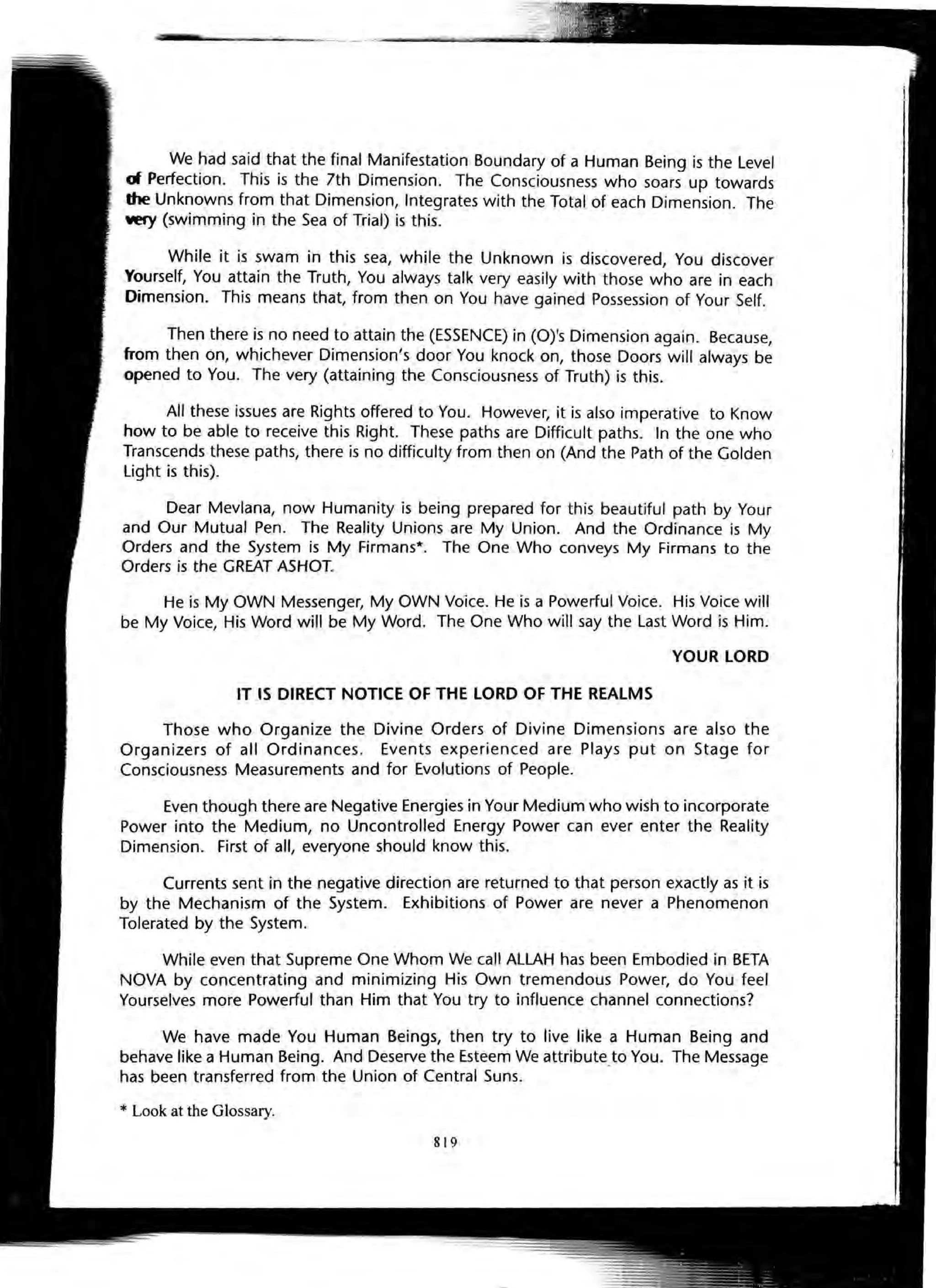 The Knowledge Book (Bilgi Kitabi)