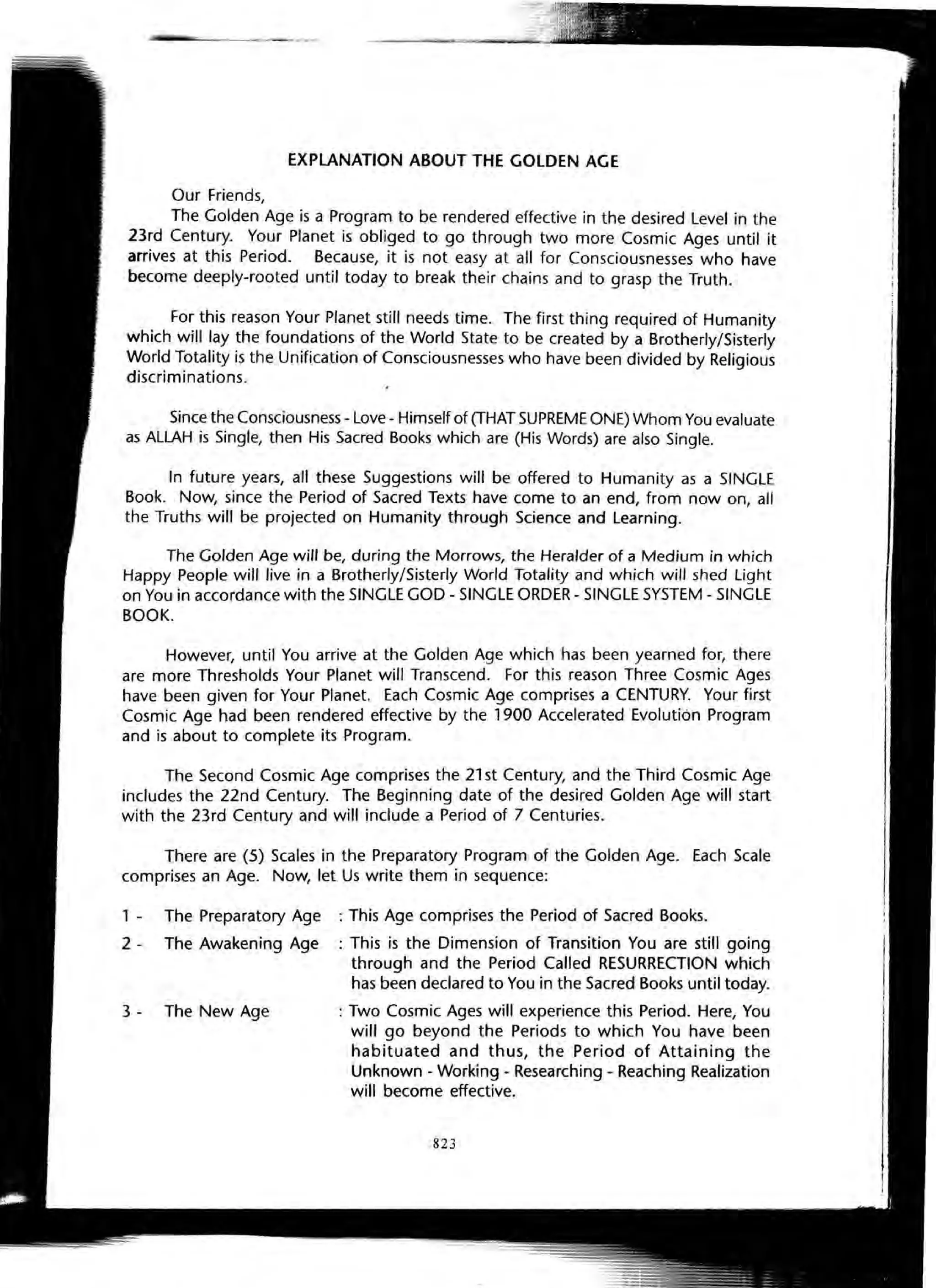 The Knowledge Book (Bilgi Kitabi)