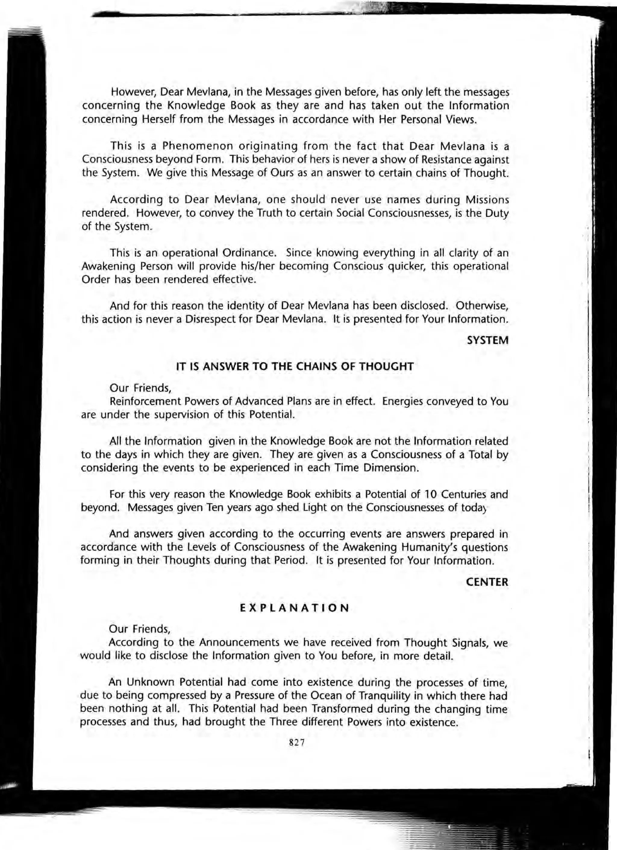 The Knowledge Book (Bilgi Kitabi)