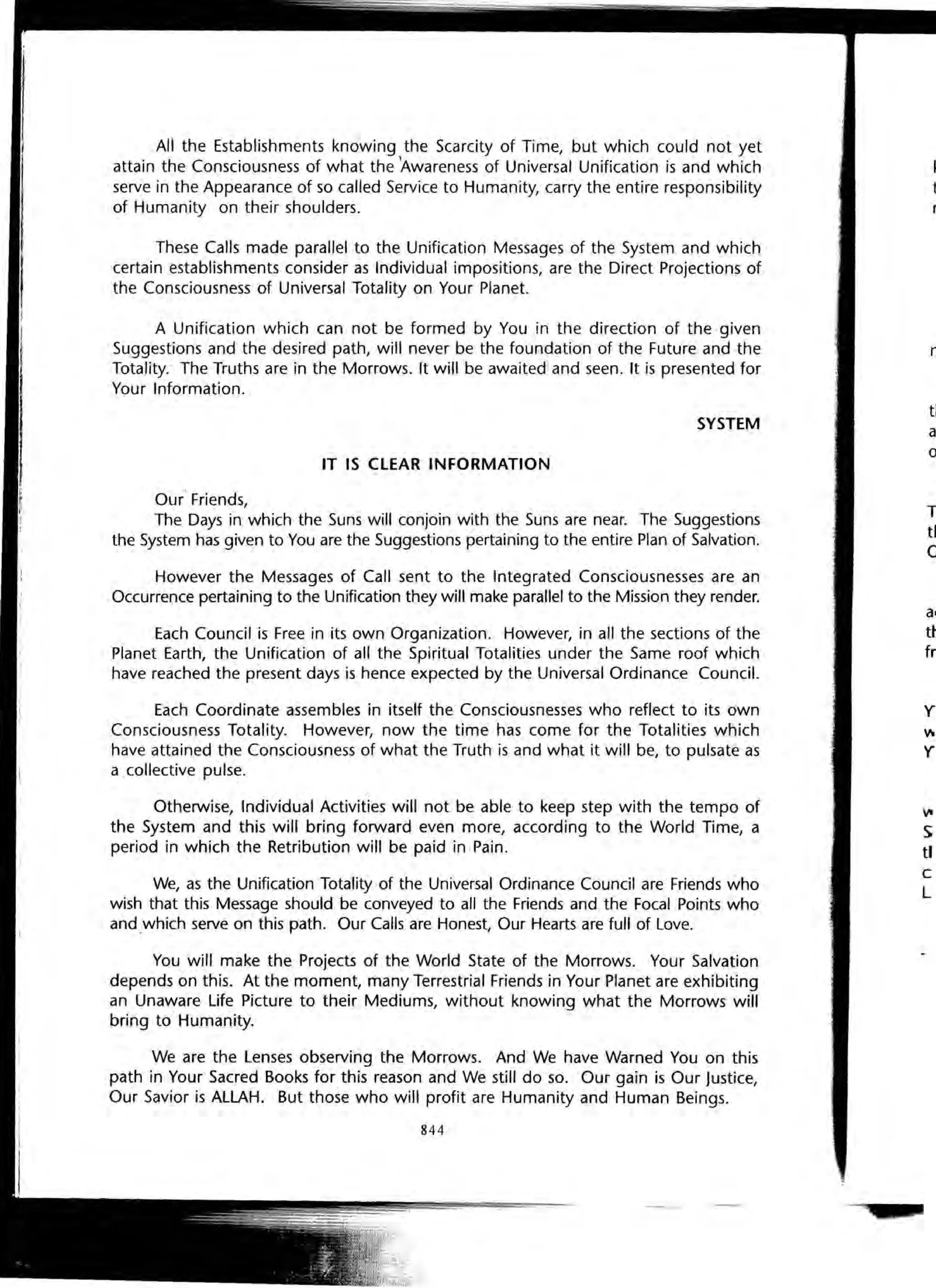 The Knowledge Book (Bilgi Kitabi)