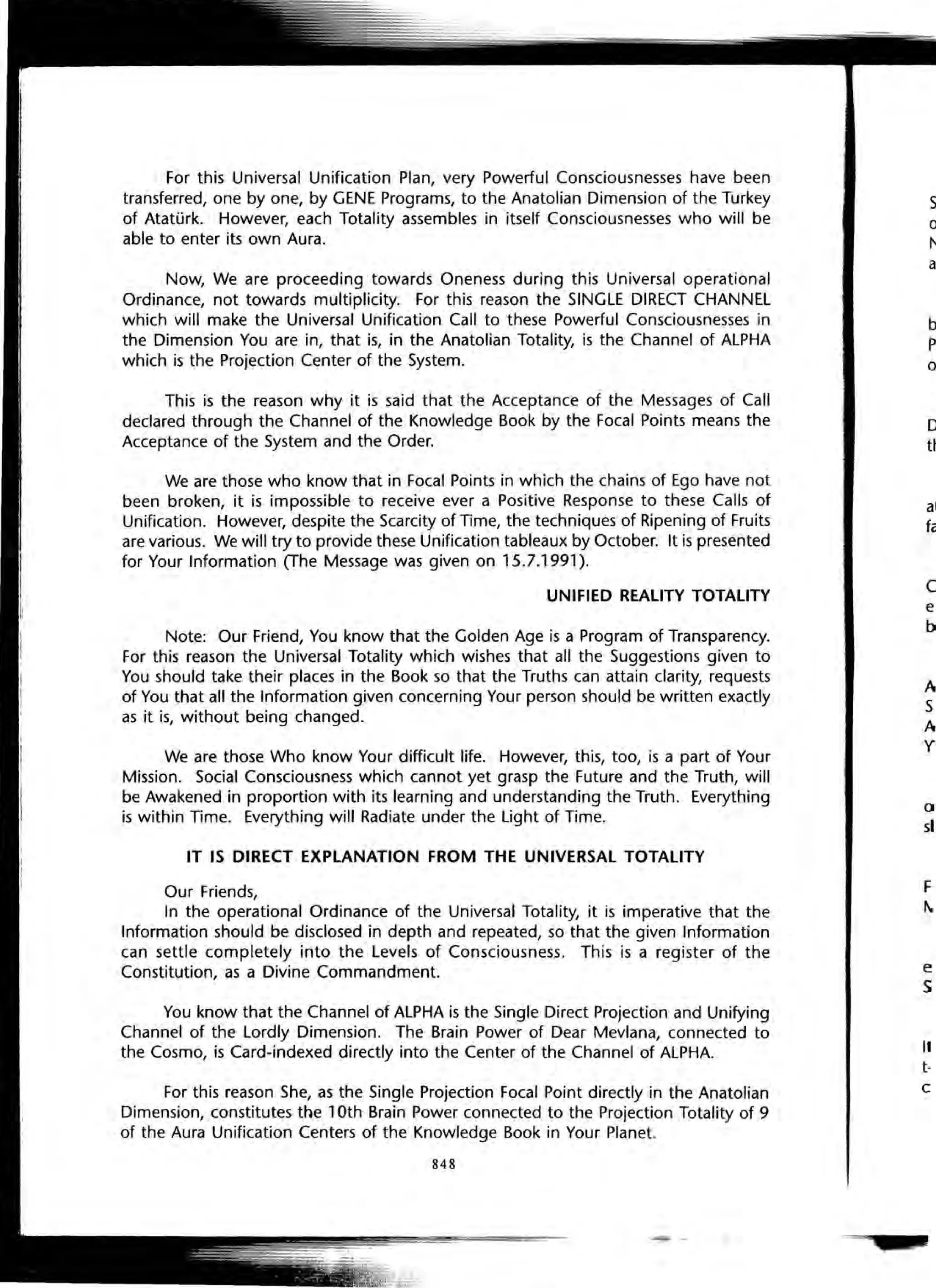 The Knowledge Book (Bilgi Kitabi)