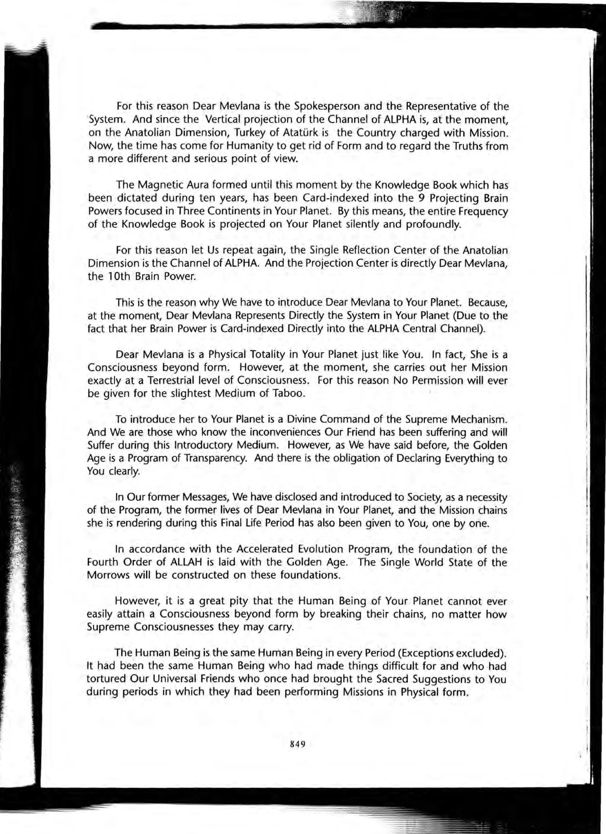 The Knowledge Book (Bilgi Kitabi)