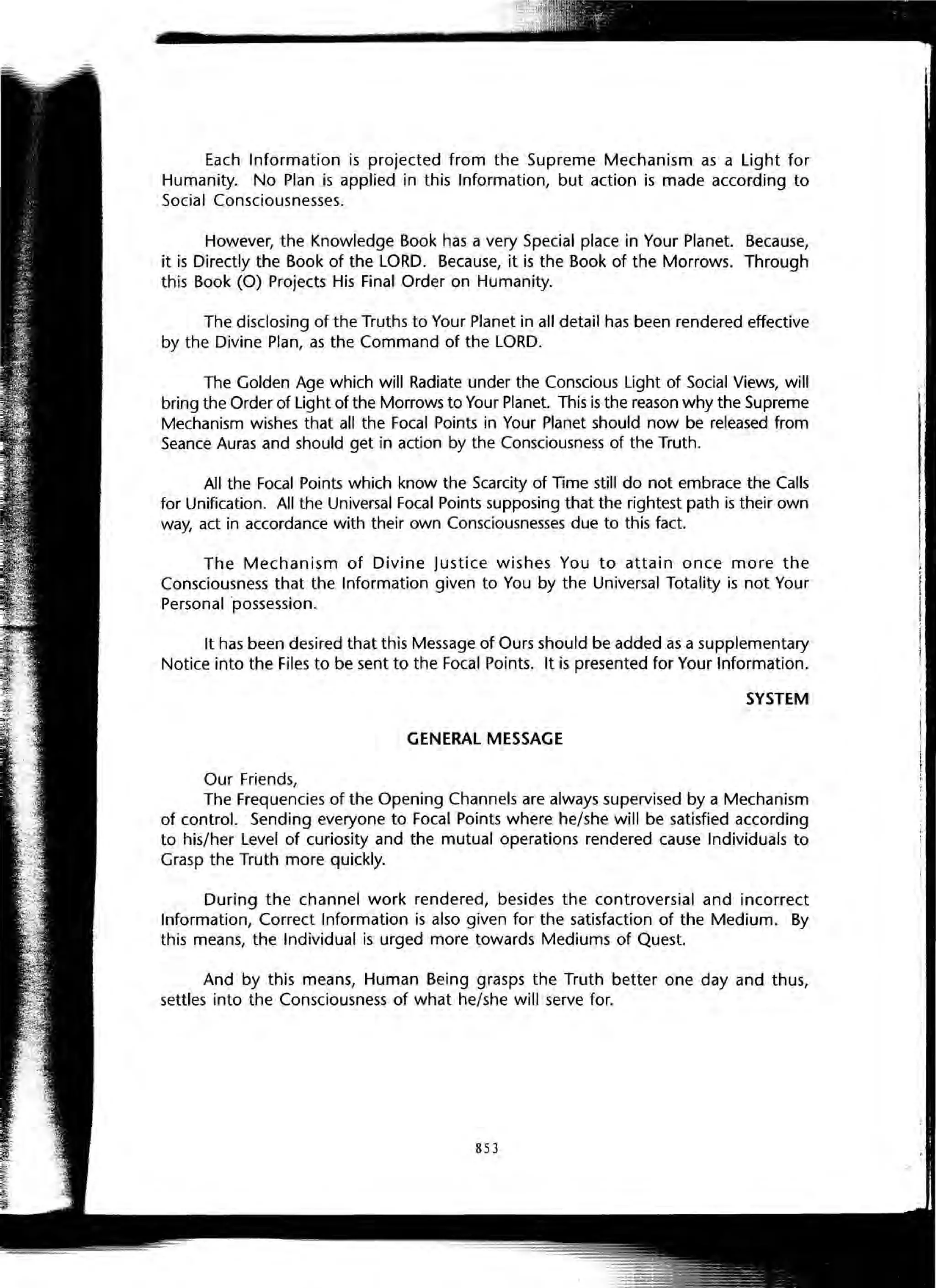 The Knowledge Book (Bilgi Kitabi)