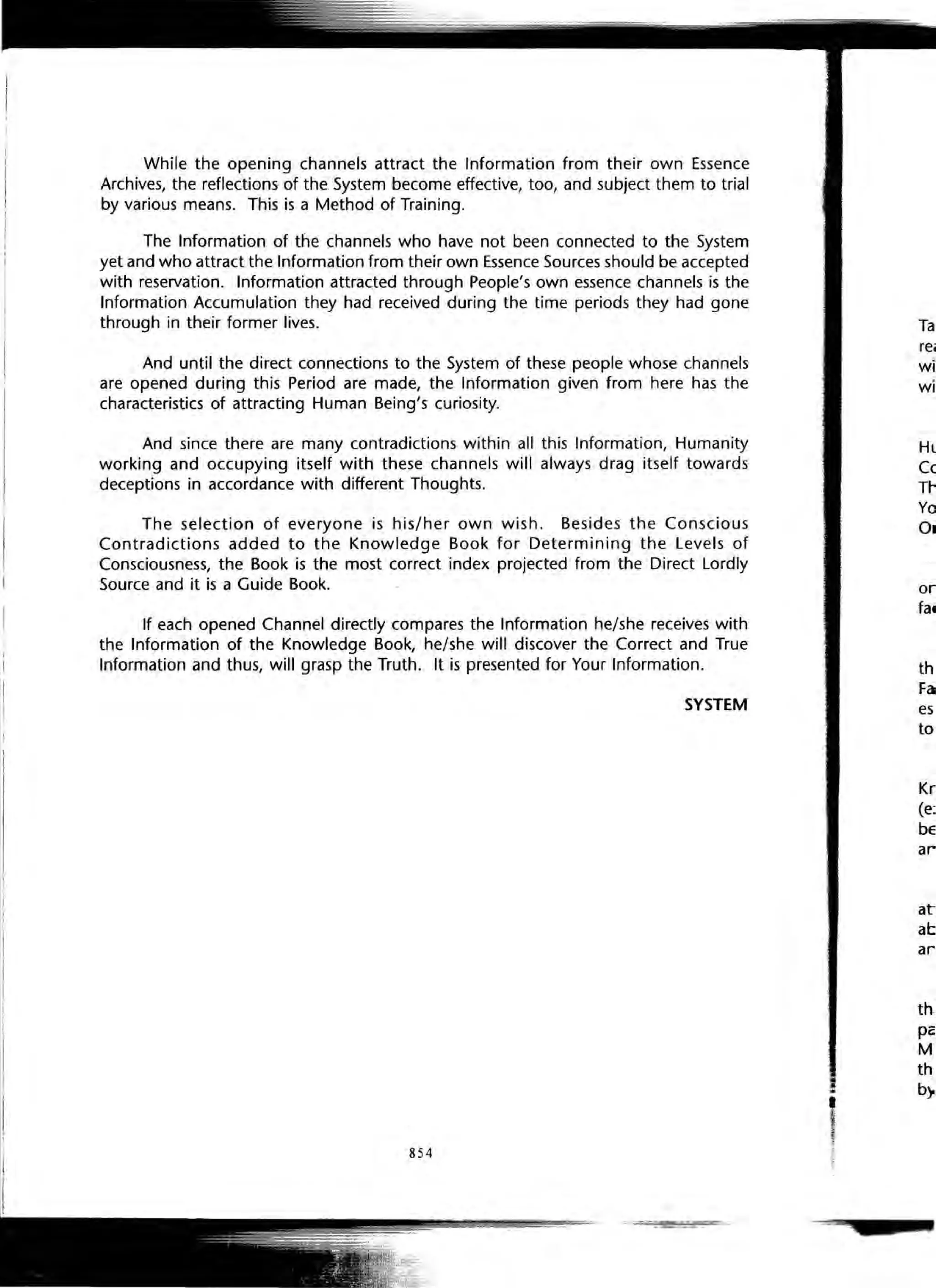 The Knowledge Book (Bilgi Kitabi)