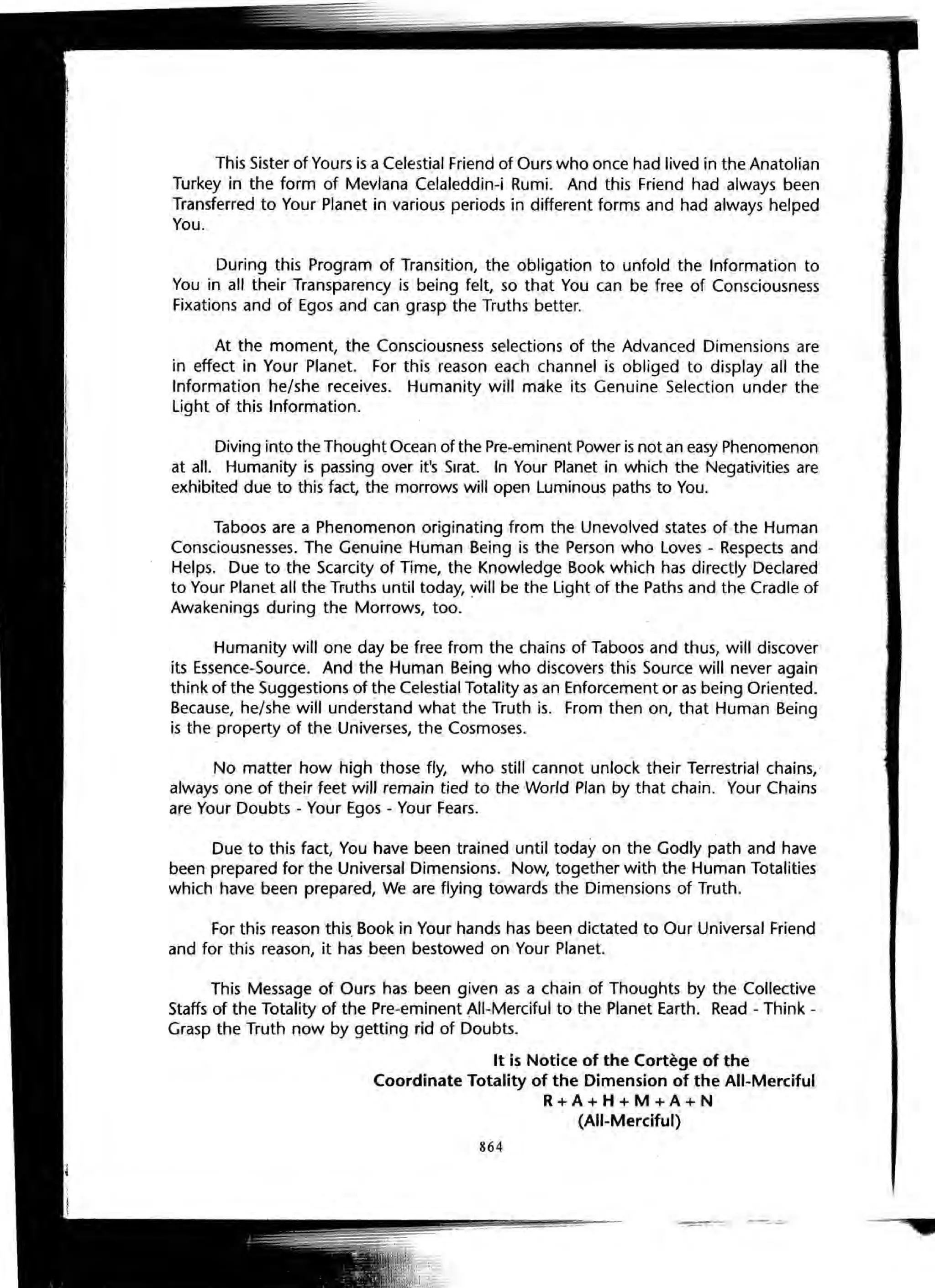 The Knowledge Book (Bilgi Kitabi)